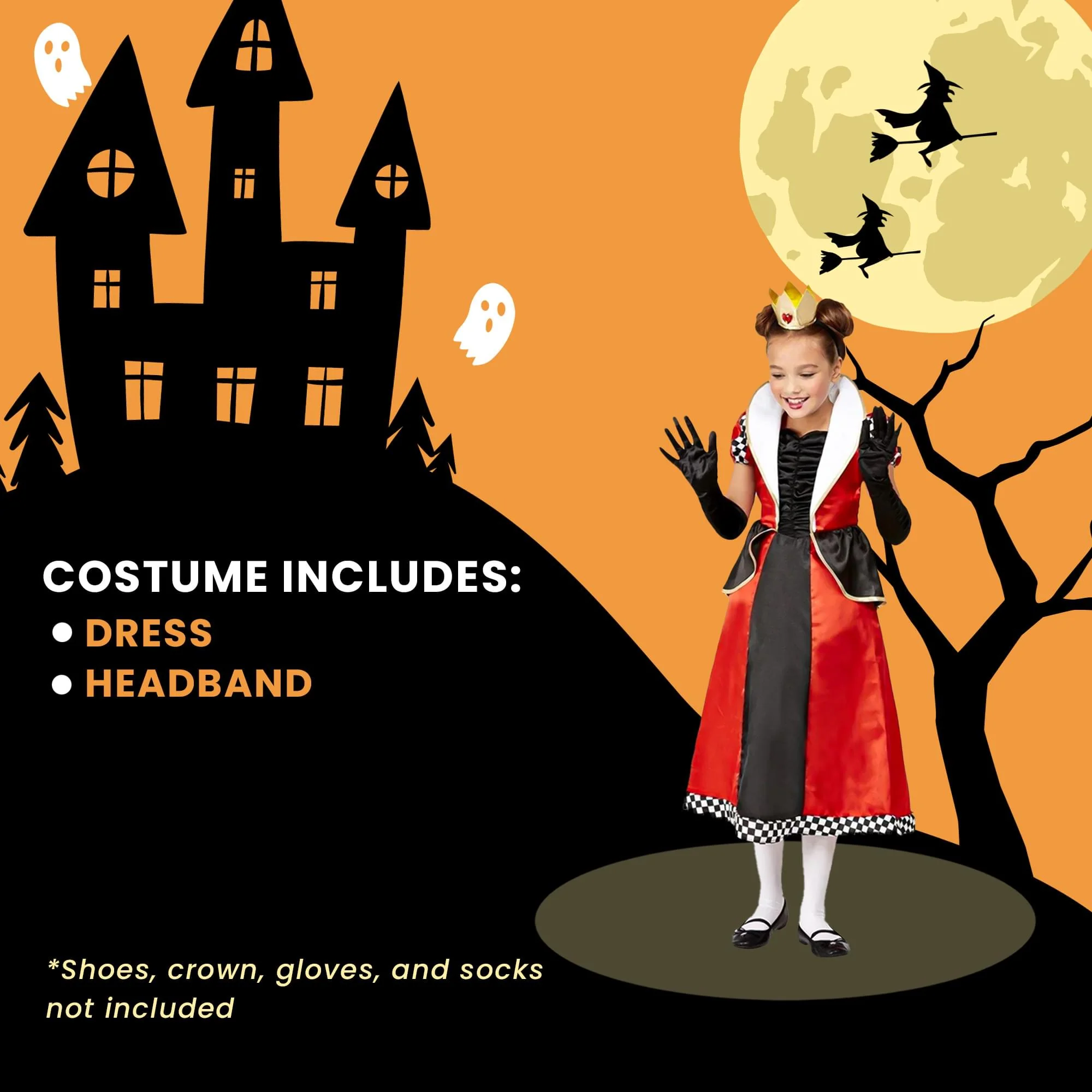 Queen of Hearts Child Costume - Image 11