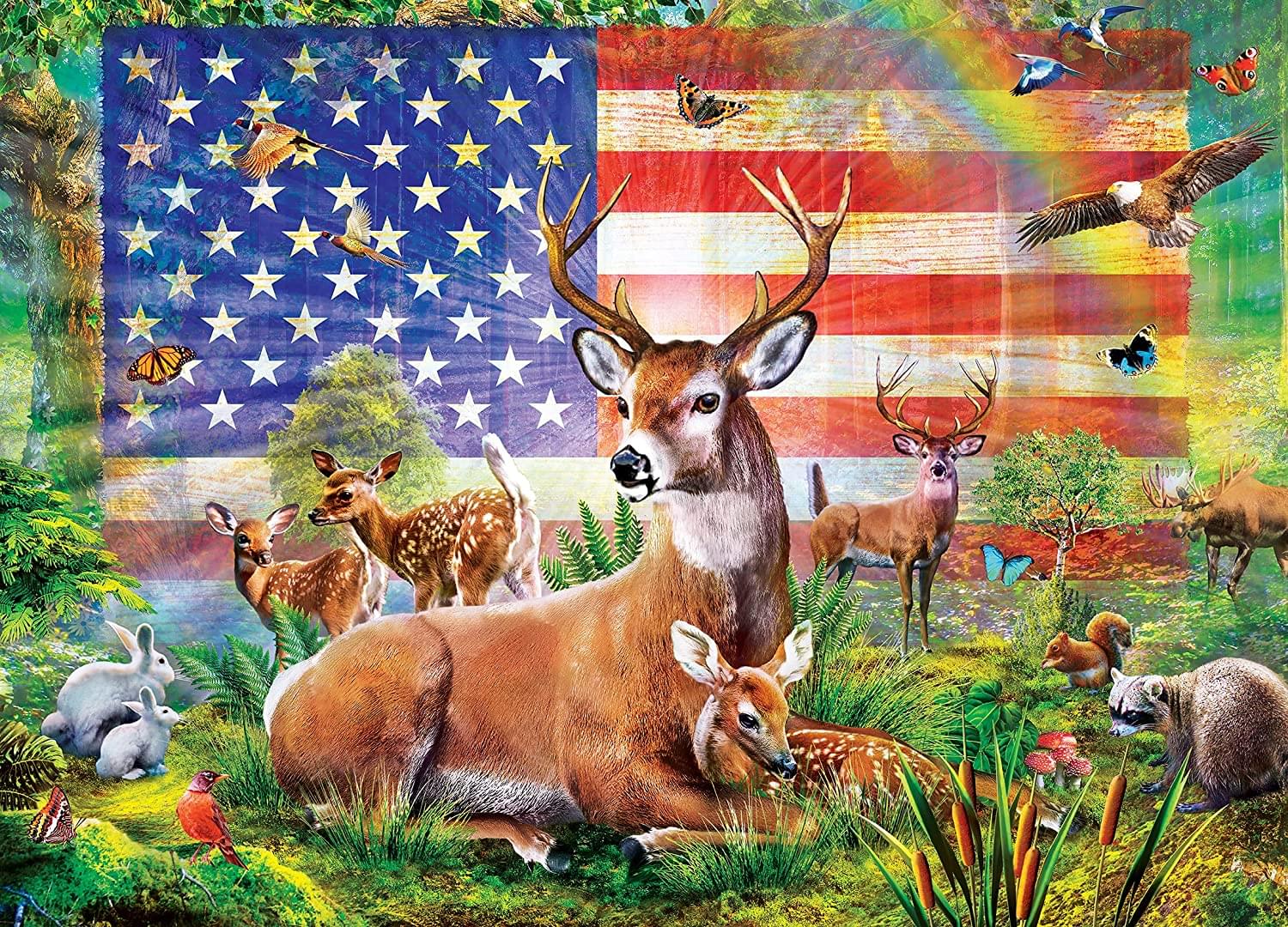 Radiant Country 1000 Piece Jigsaw Puzzle - Image 2