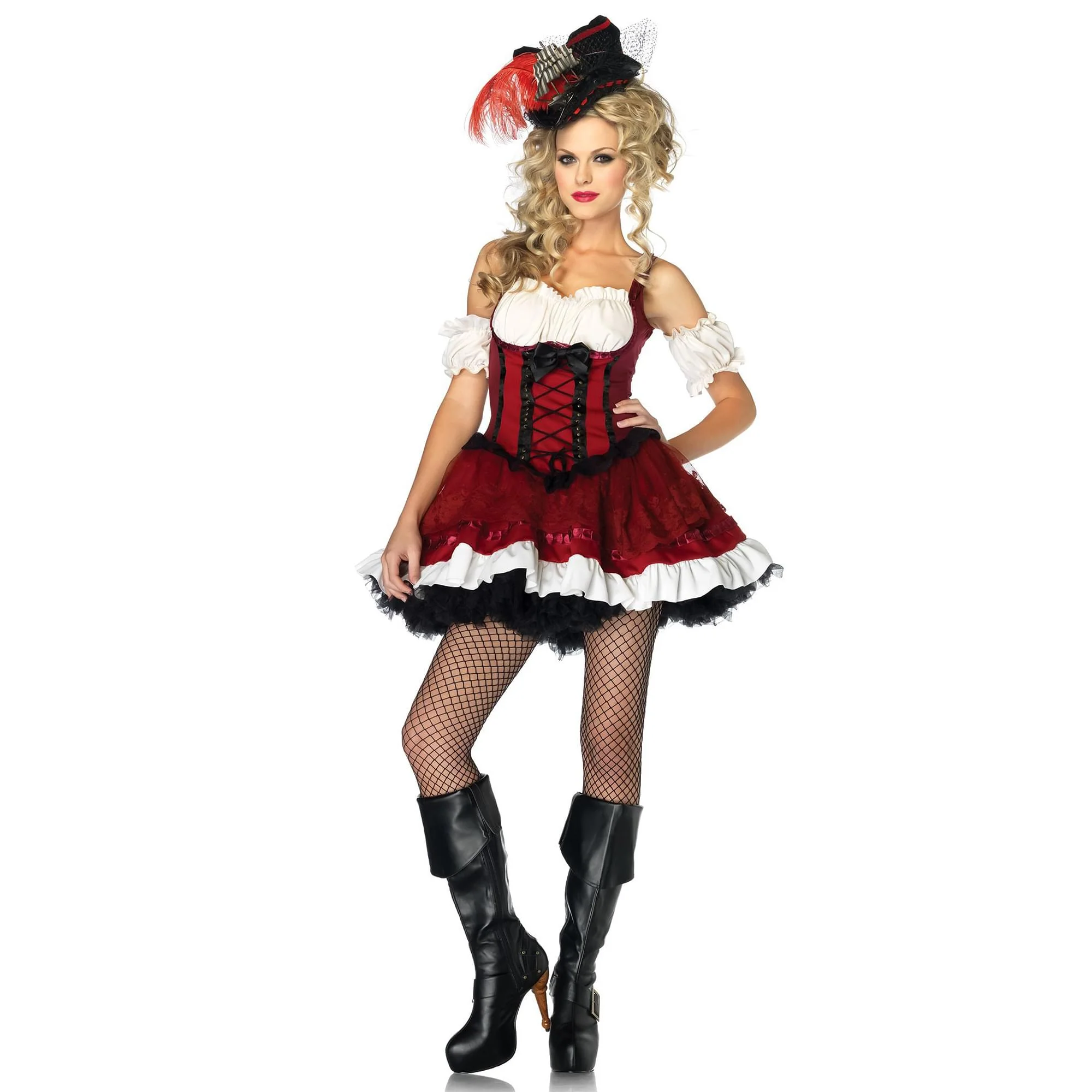 Ravishing Rouge Pirate Adult Women's Costume - Image 6