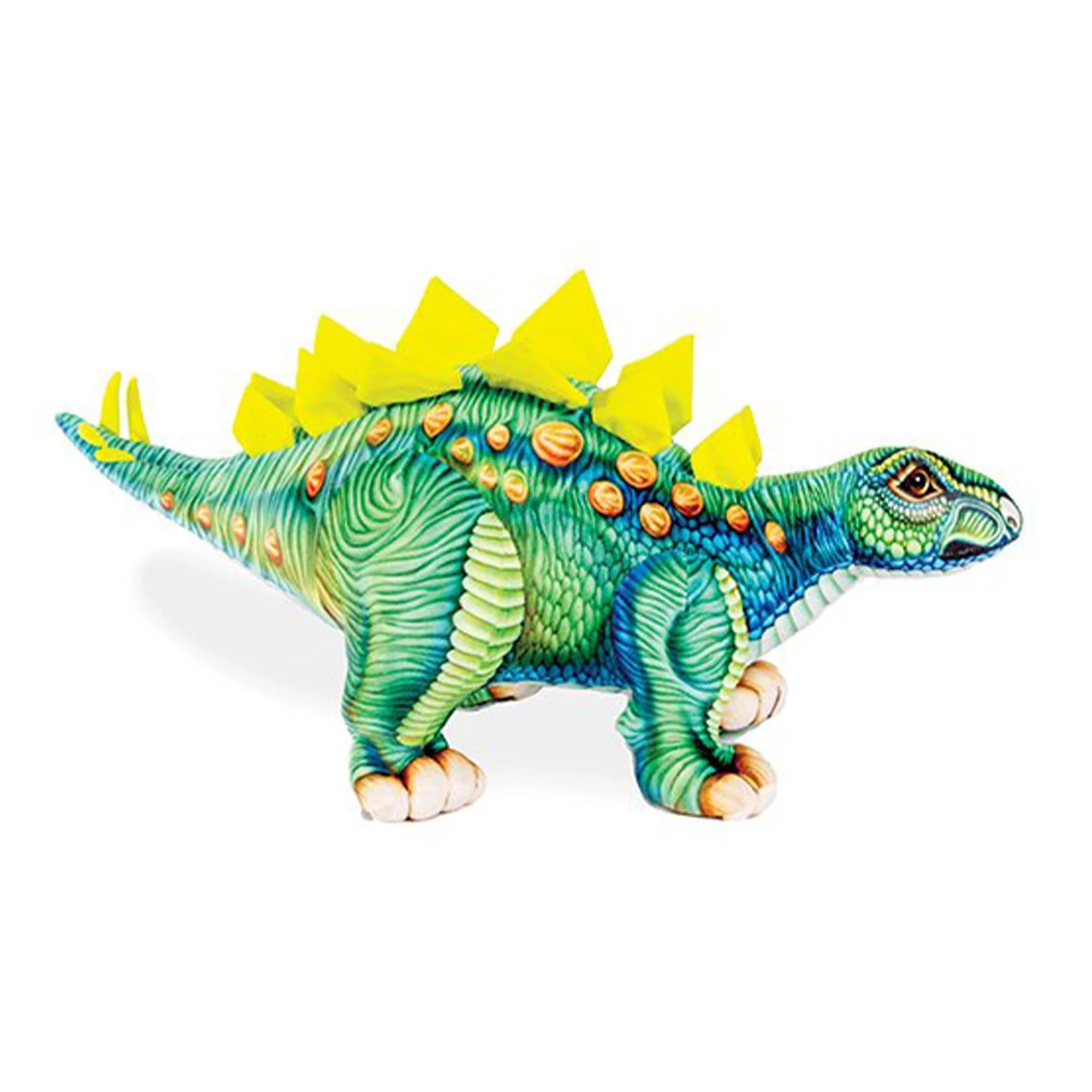 Real Planet Stegosaurus Green 22 Inch Realistic Soft Plush - Image 2