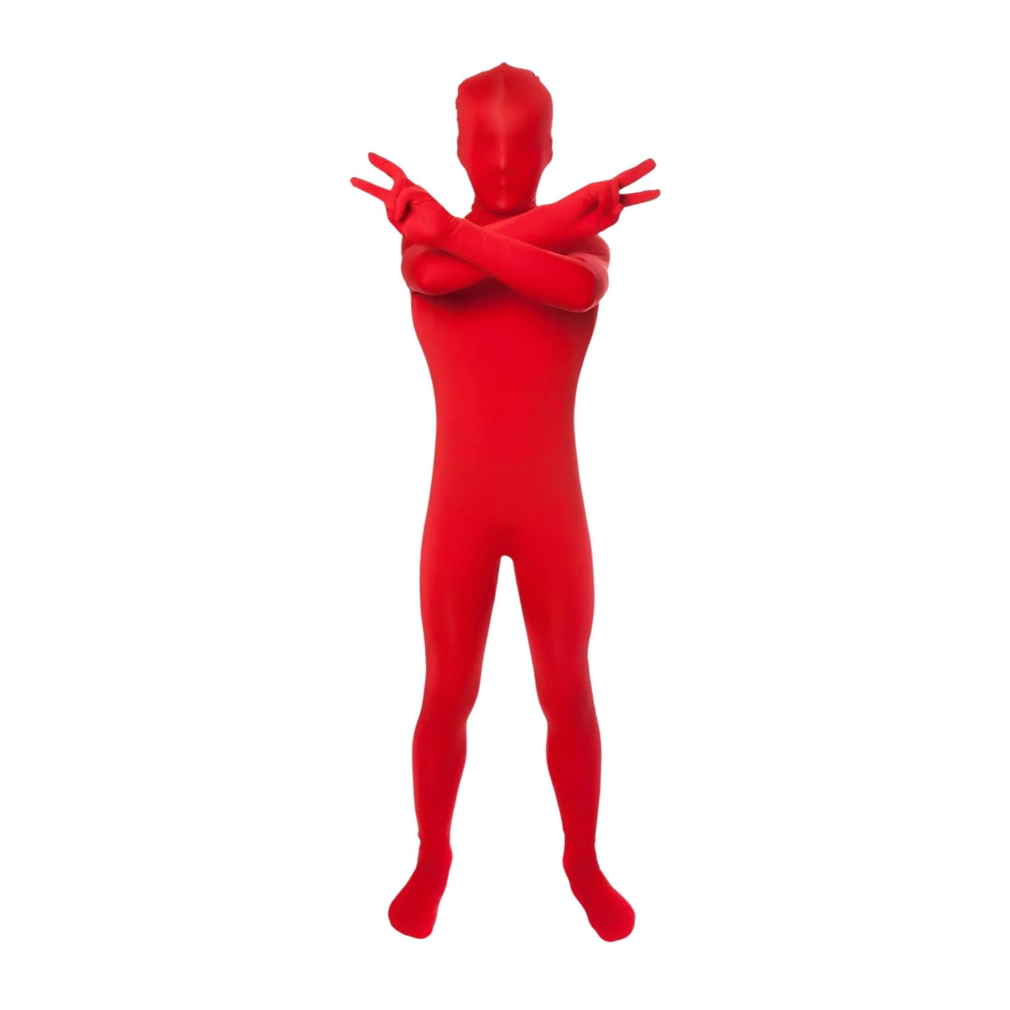 Red Child Costume Morphsuit - Image 3