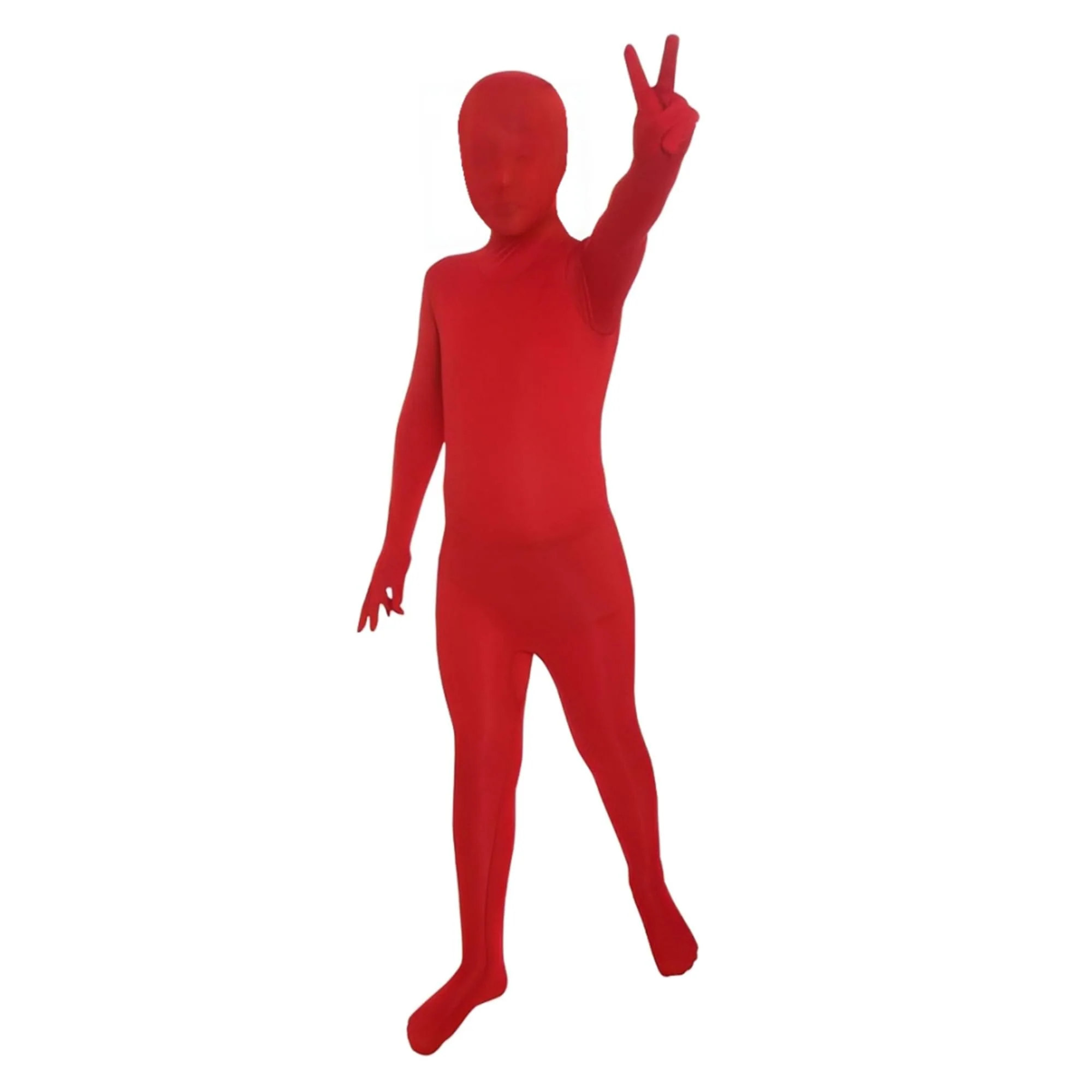 Red Child Costume Morphsuit - Image 8