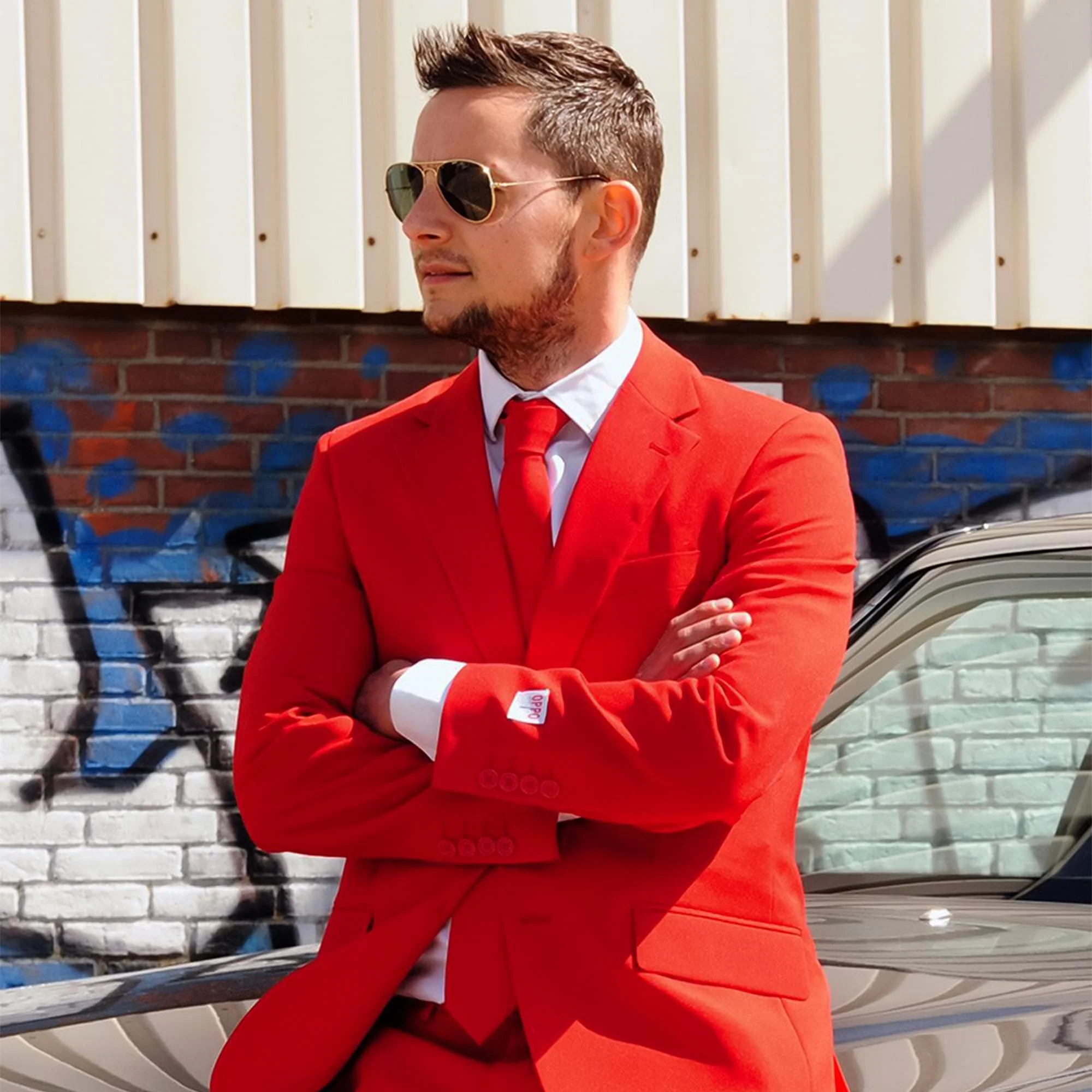 Red Devil Men's OppoSuit - Image 11