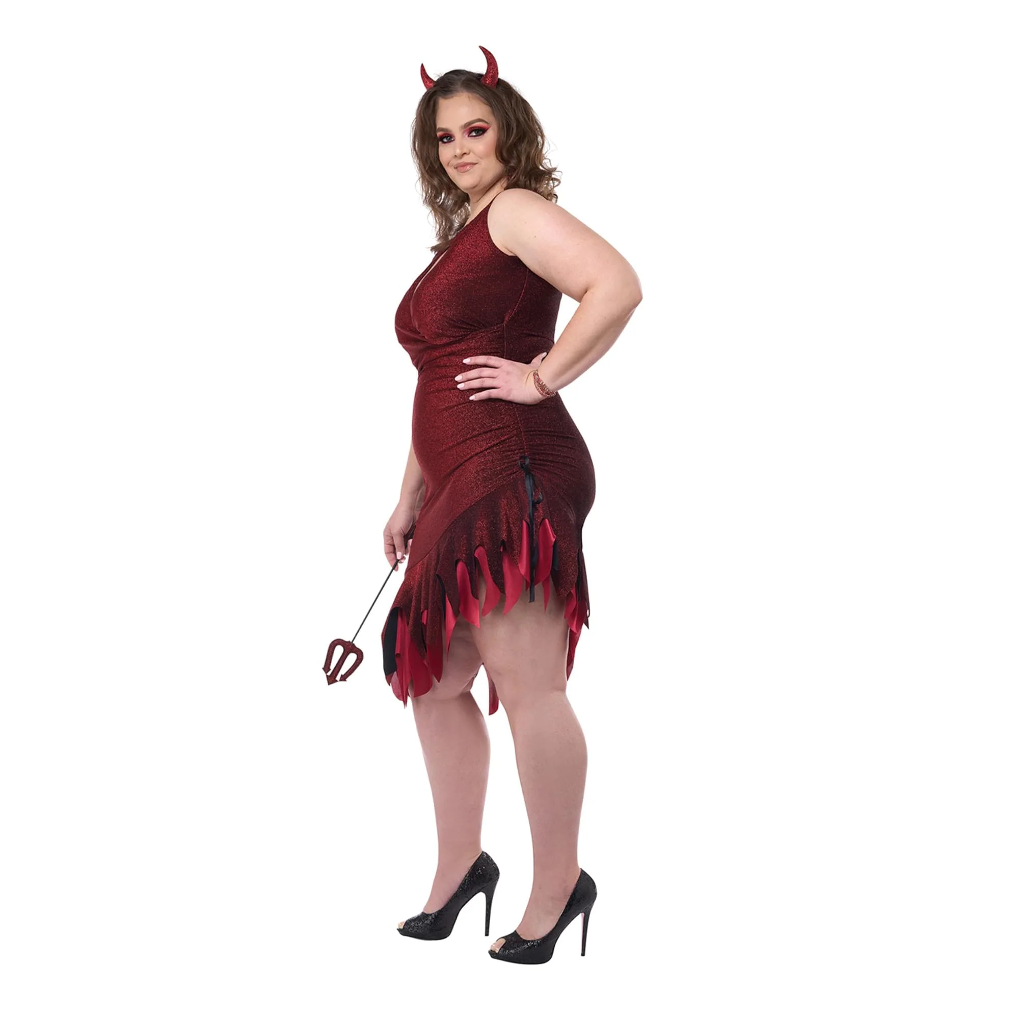 Red-Hot & Sizzling Women's Plus Size Adult Costume - Image 10