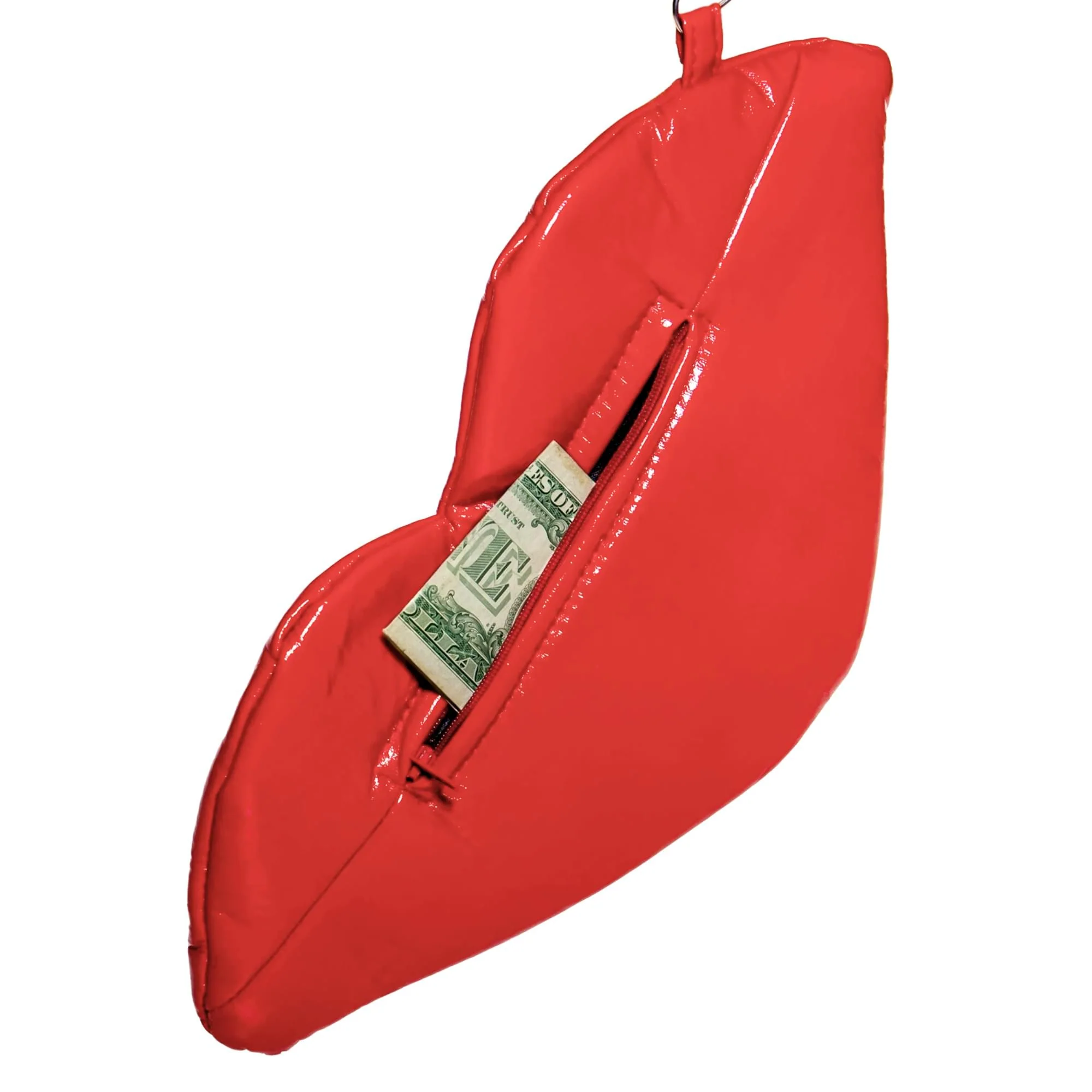 Red Lips Adult Costume Handbag - Image 3