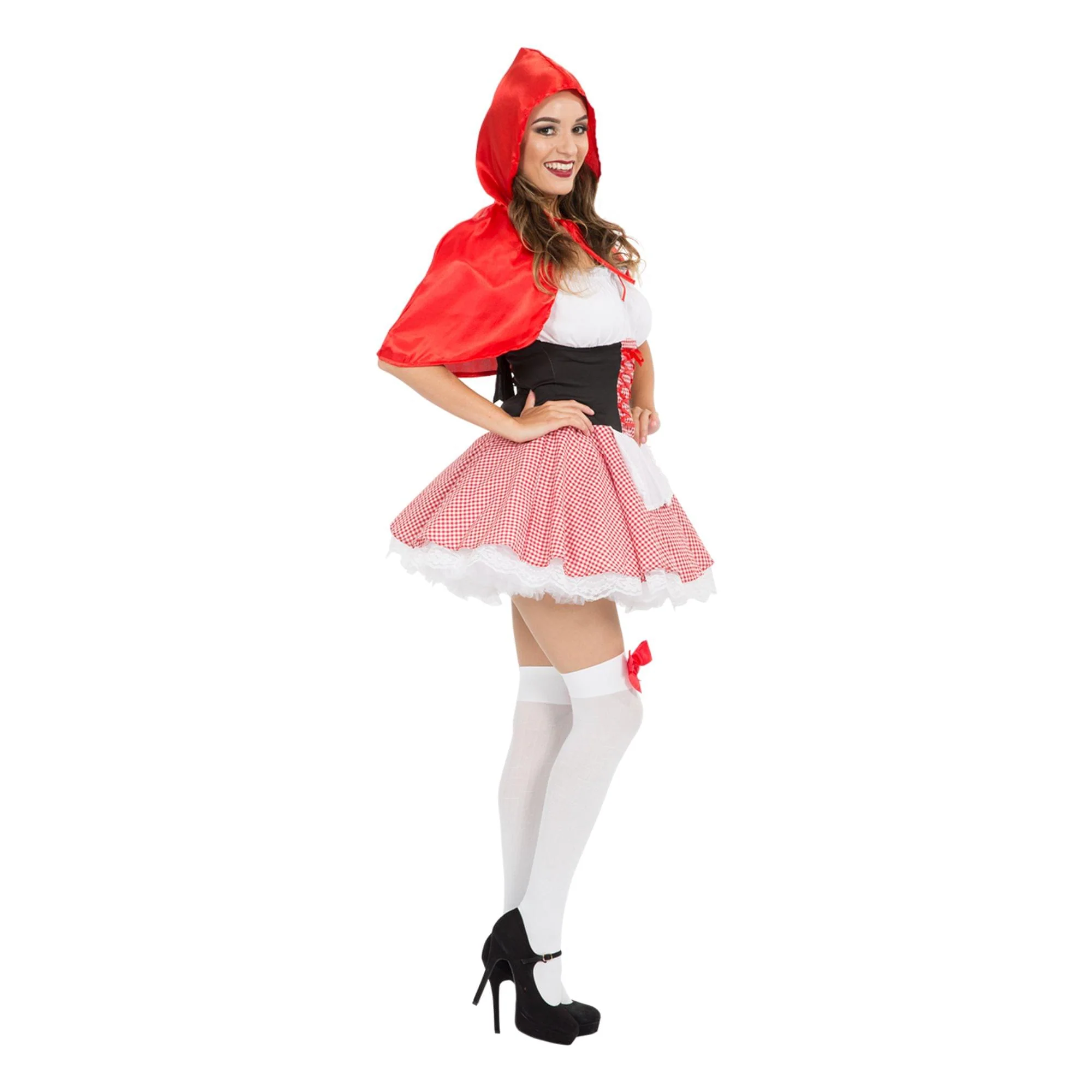 Red Riding Hood Deluxe Adult Costume - Image 10