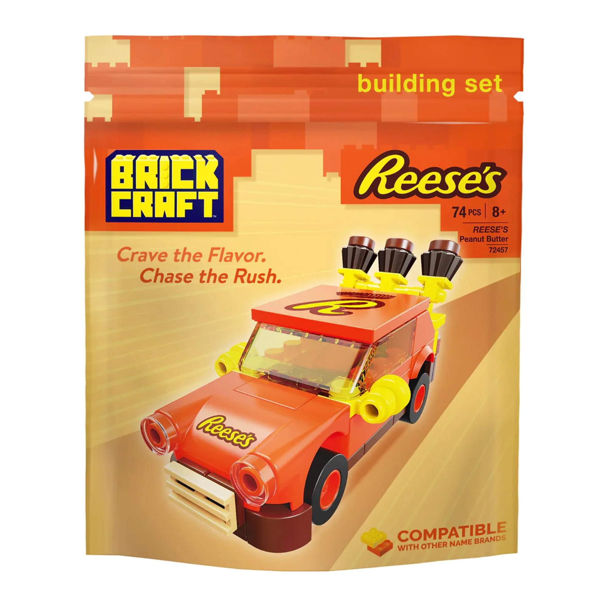 Reese's Peanut Butter Racer 72-Piece Brickcraft Building Set - Image 2