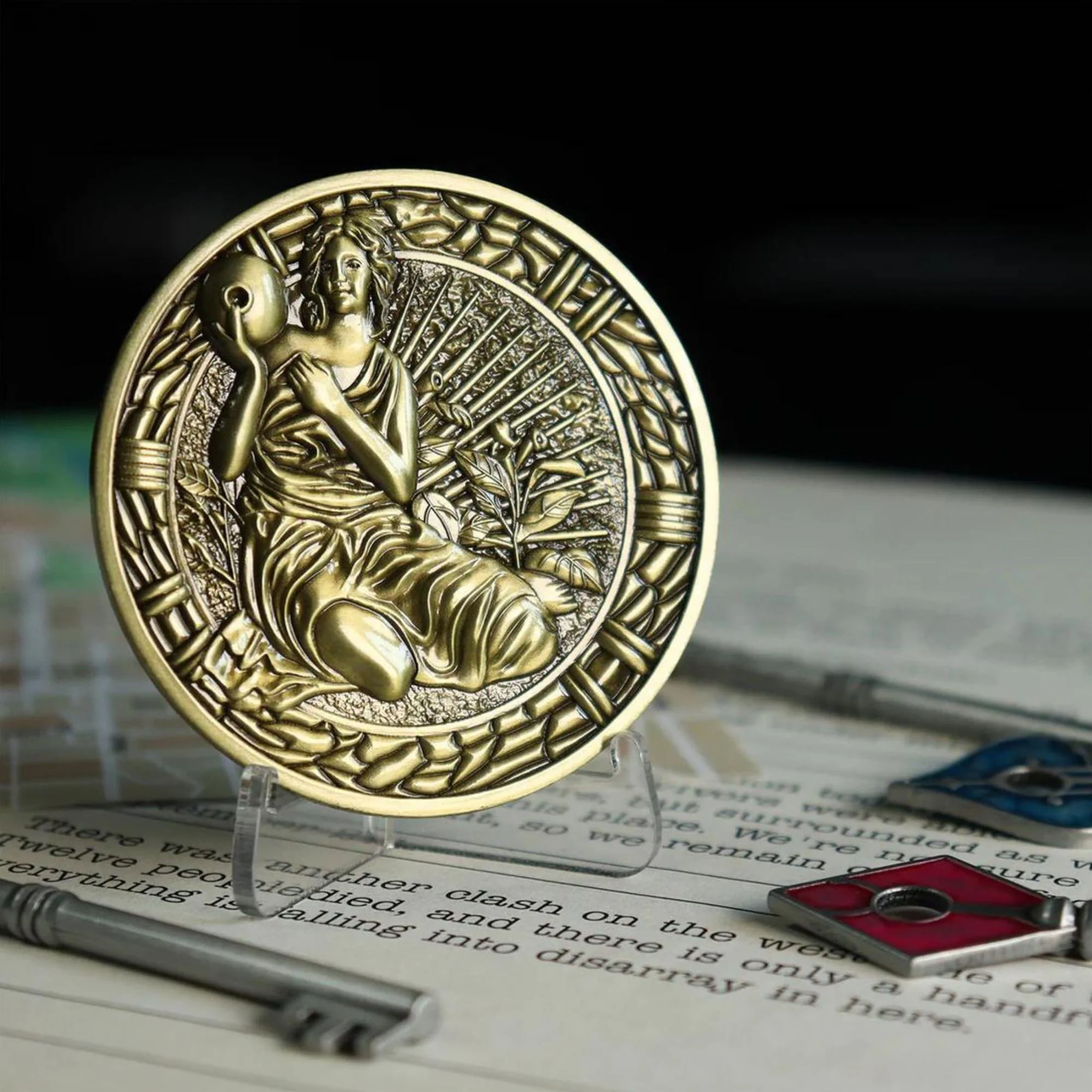Resident Evil 2 Limited Edition Replica Maiden Medallion - Image 4