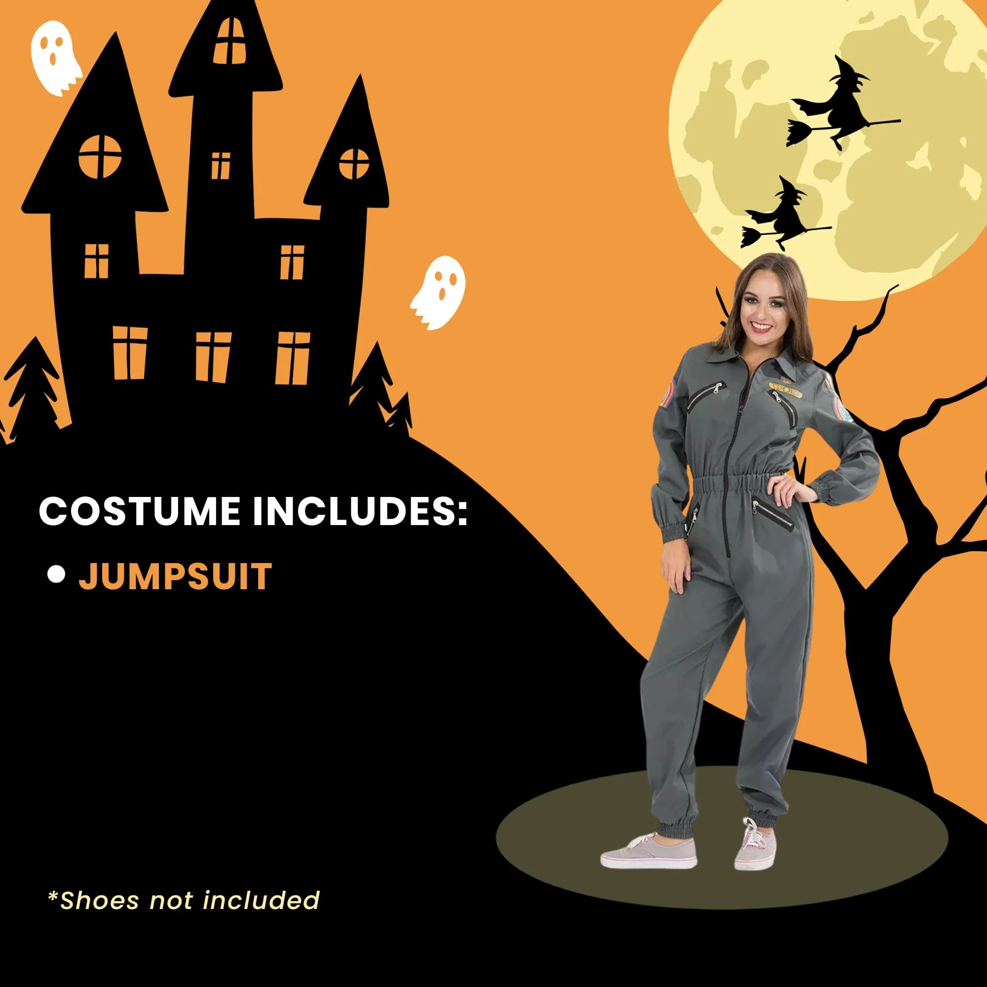 Retro Sci-Fi Hero Women's Costume - Image 6