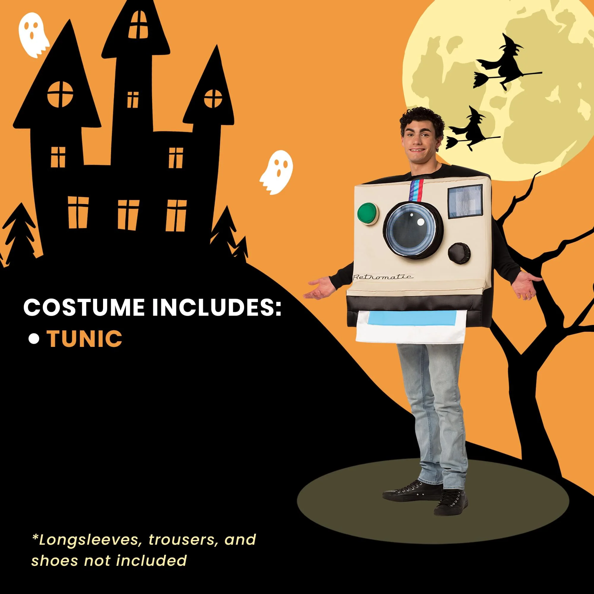 Retromatic Camera Adult Costume - Image 13