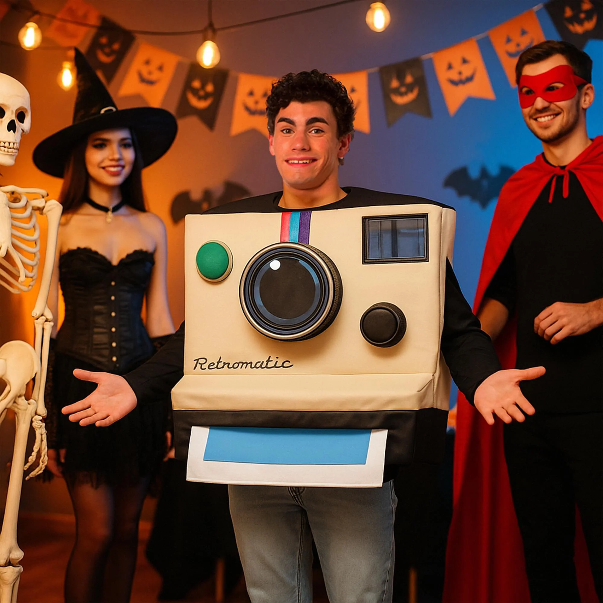 Retromatic Camera Adult Costume - Image 4
