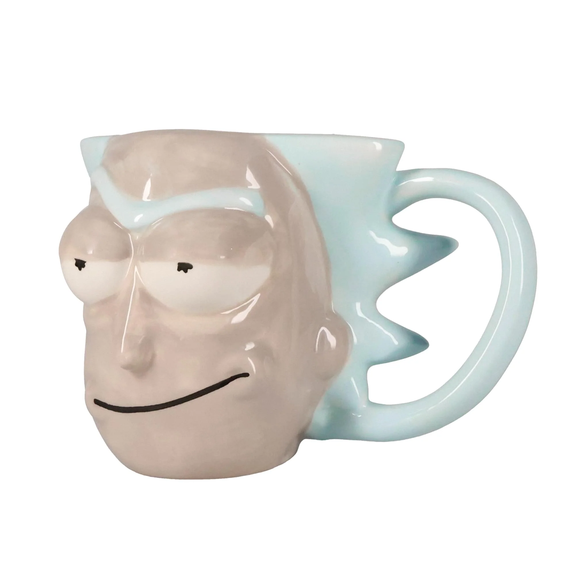 Rick and Morty Rick Sanchez Face 3D Sculpted Ceramic Mug | Holds 20 Ounces - Image 2