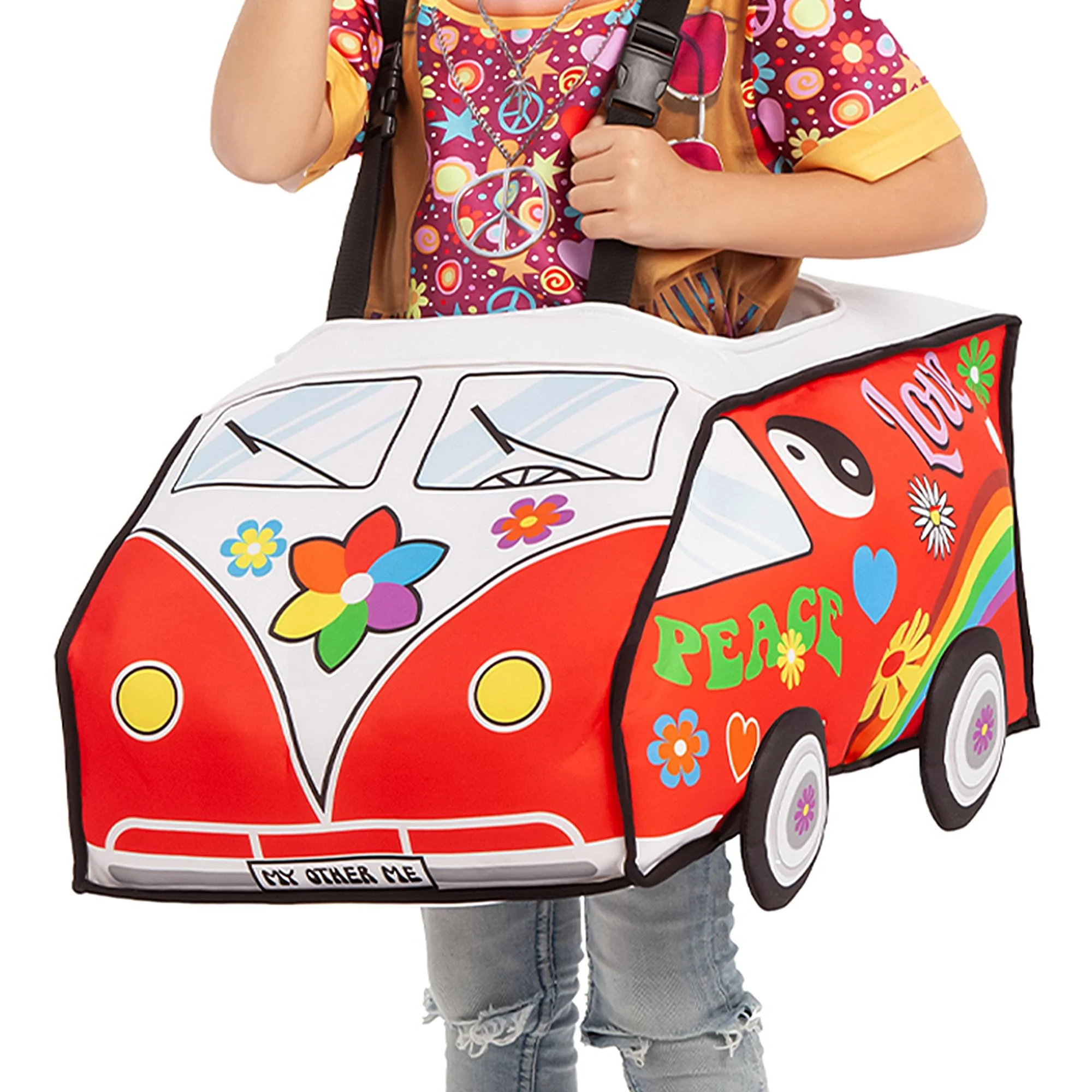 Ride-On Hippie Van Child Costume | One Size - Image 4