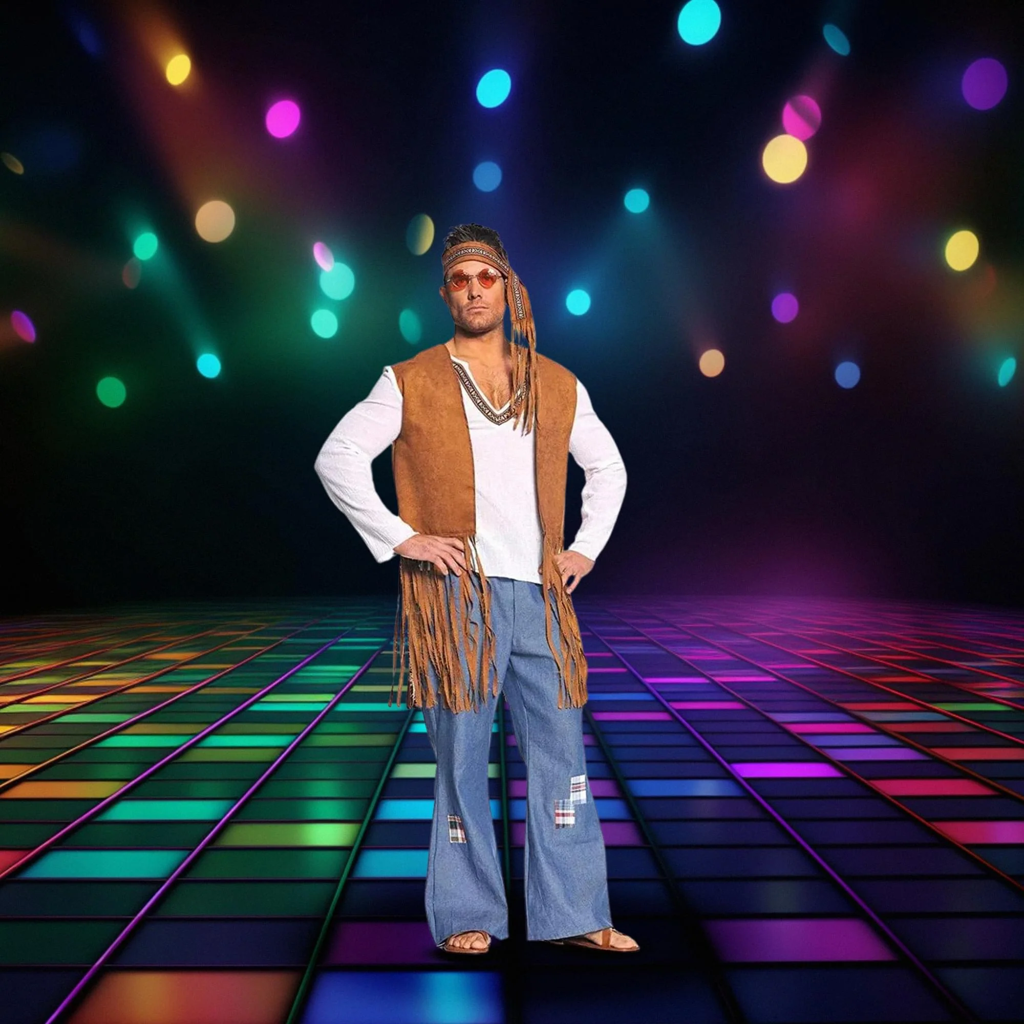 Right On Men's Costume - Image 2