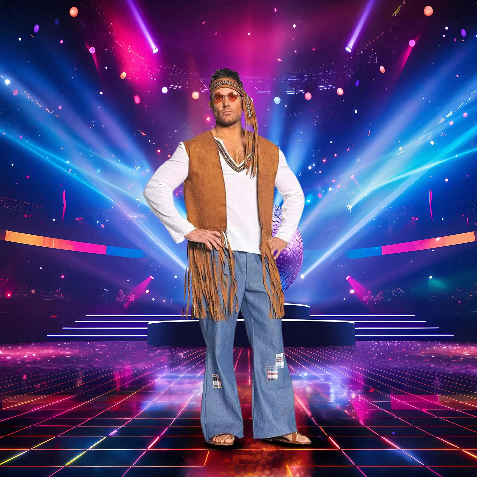 Right On Men's Costume - Image 3