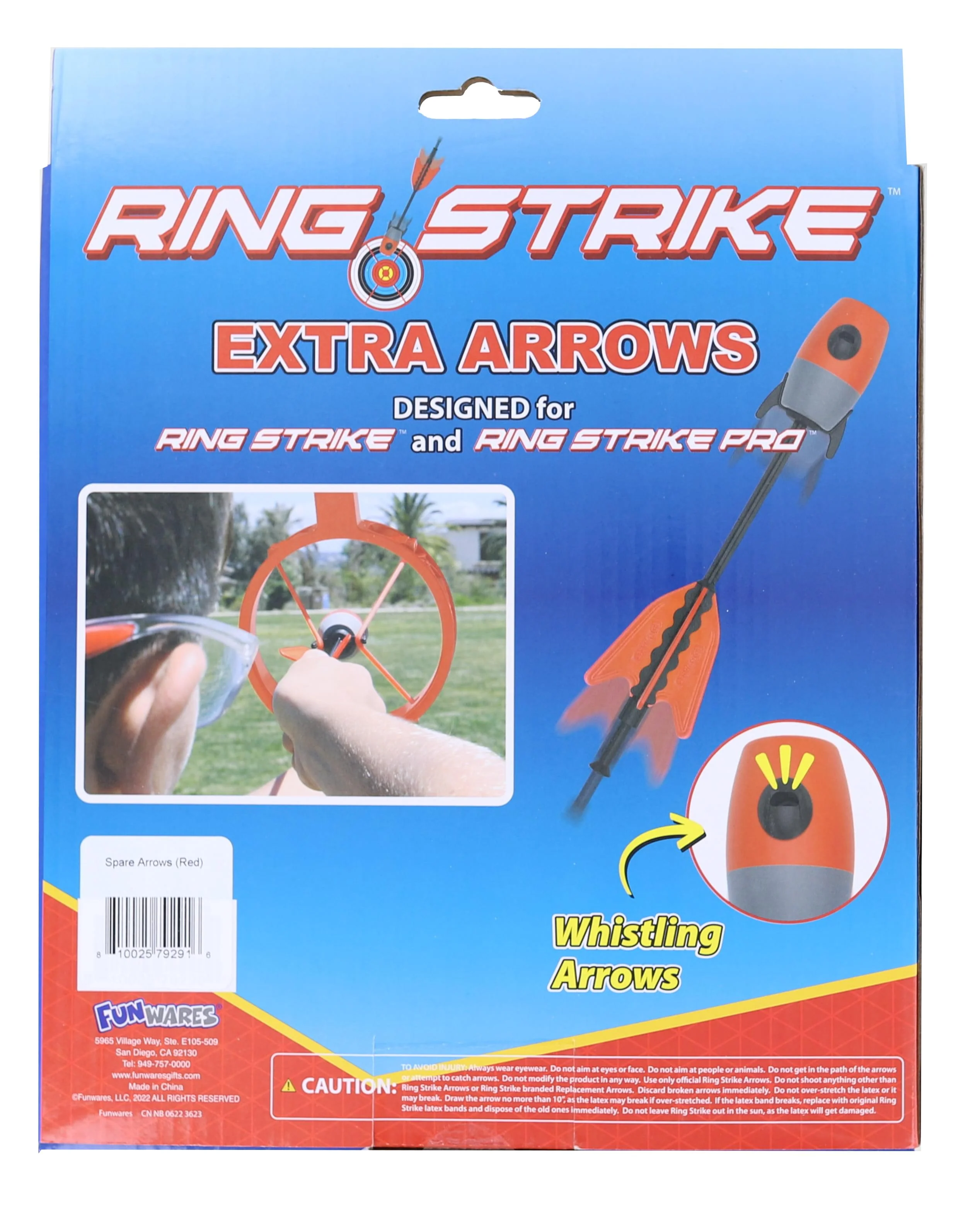 Ring Strike Red Spare Arrows | Set of 6 - Image 2