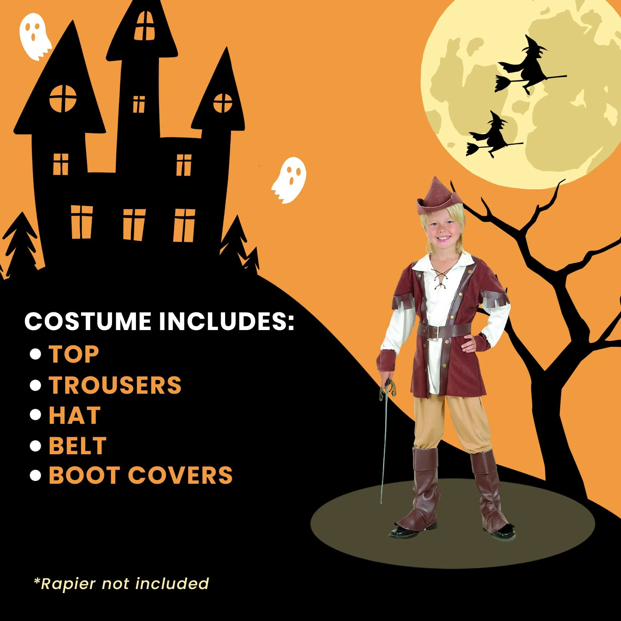 Robin Hood Child Costume - Image 4