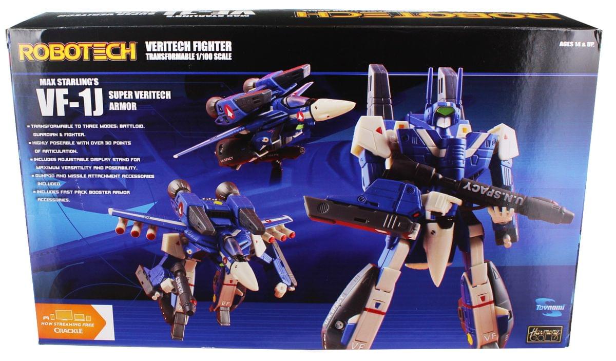 Robotech 1/100 VF-1J Super Veritech Action Figure: Max Starling - Image 2