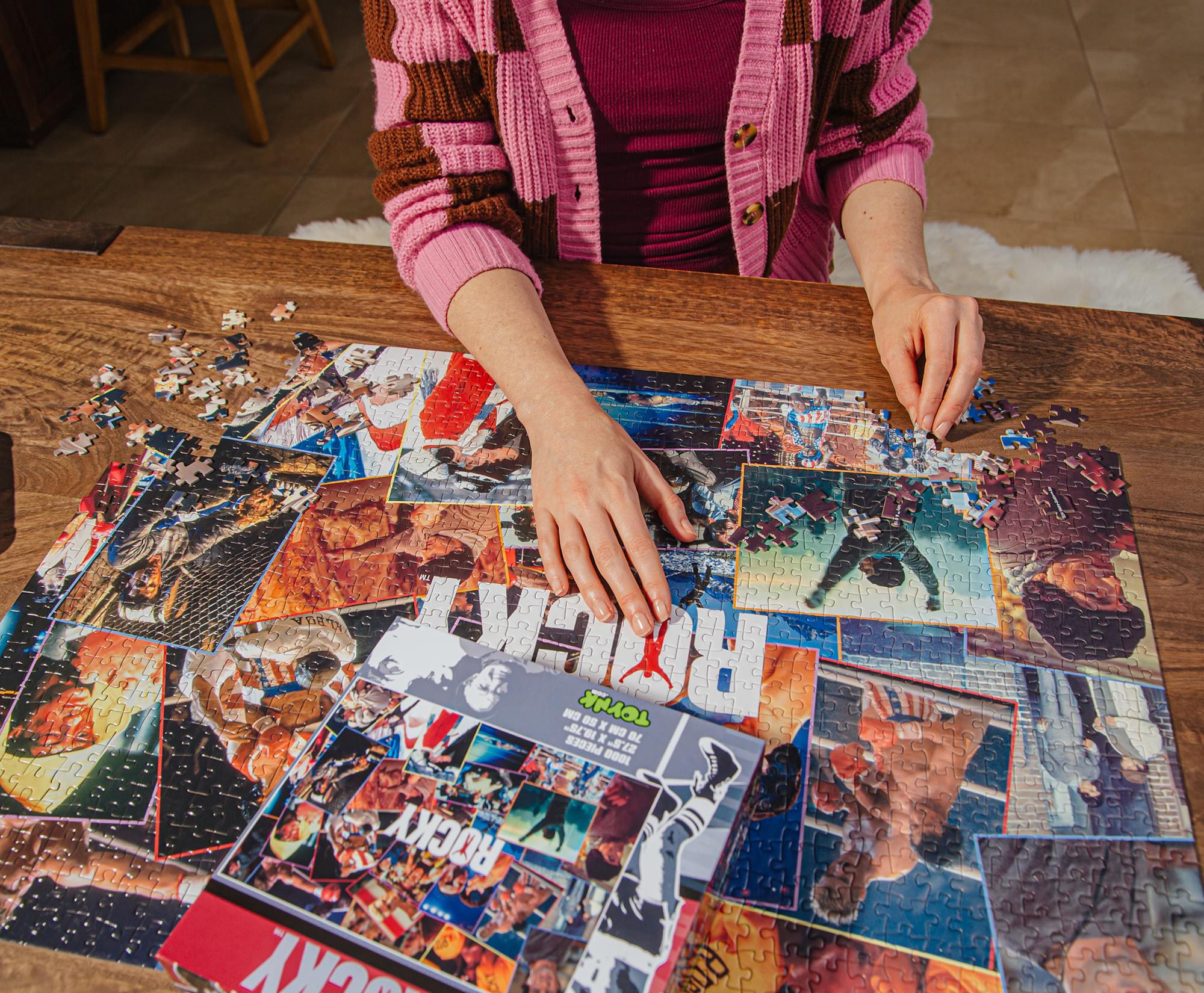 Rocky Movie Collage 1000-Piece Jigsaw Puzzle | Toynk Exclusive - Image 7