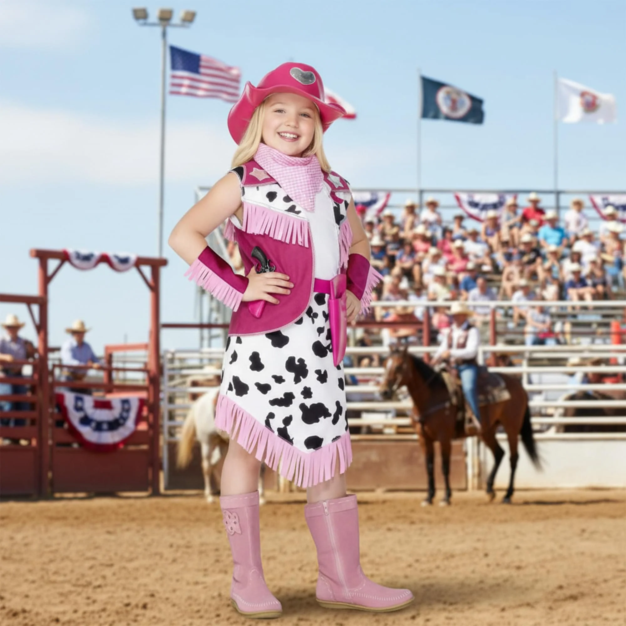 Rodeo Girl Child Costume - Image 3