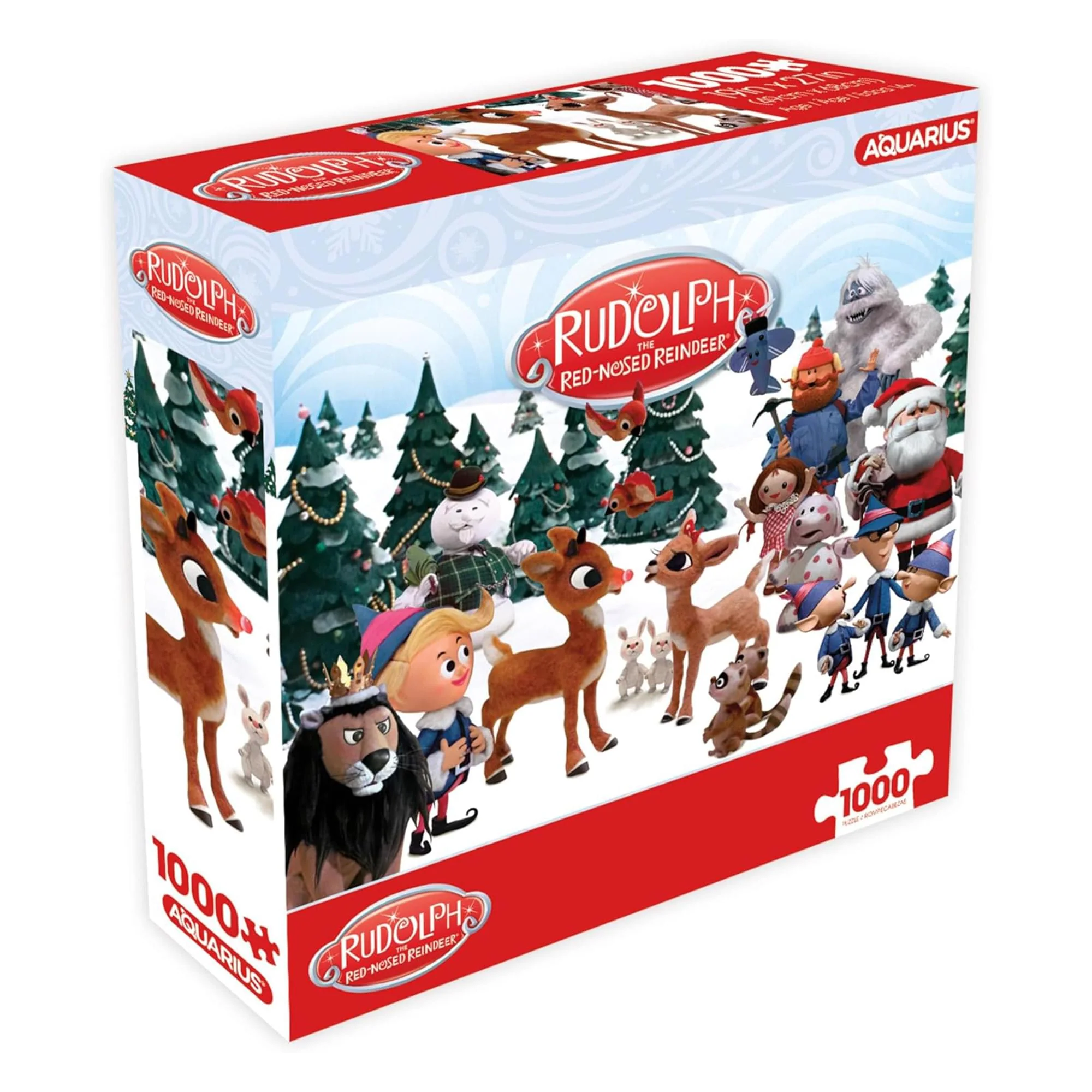 Rudolph The Red-Nosed Reindeer 1000 Piece Jigsaw Puzzle - Image 2