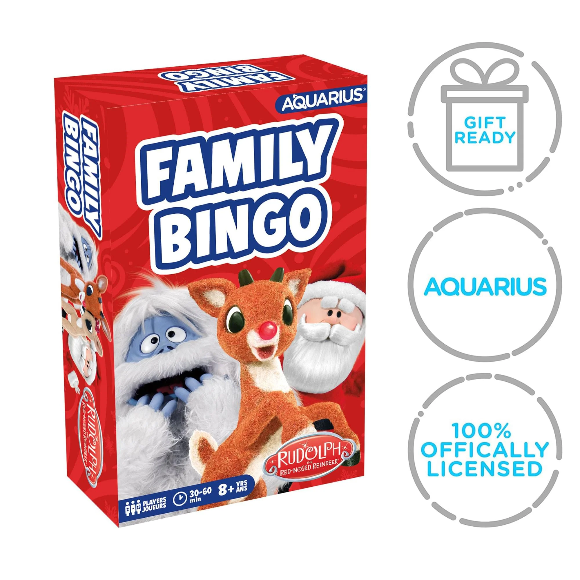 Rudolph the Red-Nosed Reindeer Family Bingo Game - Image 3