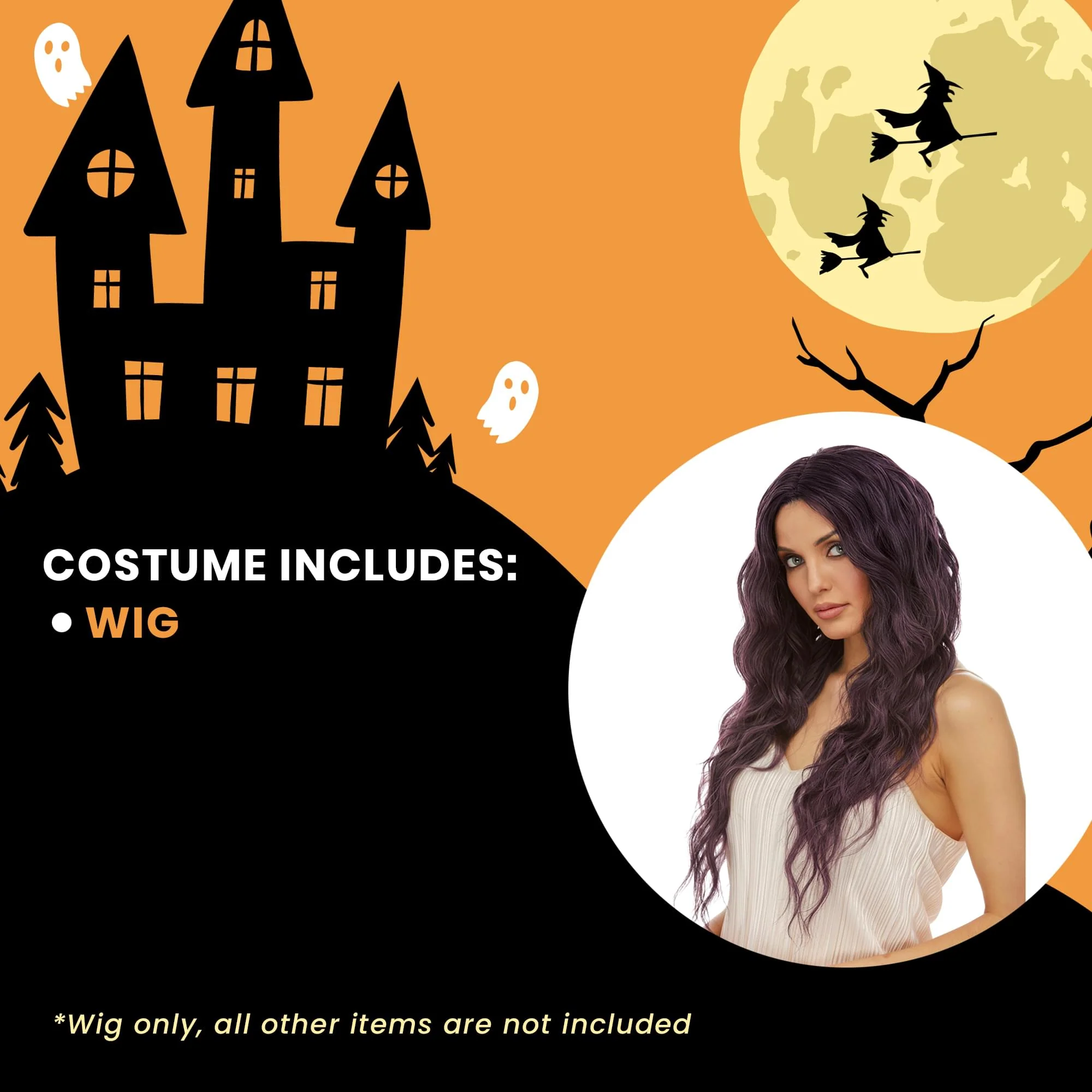 Rune Adult Costume Wig - Image 6