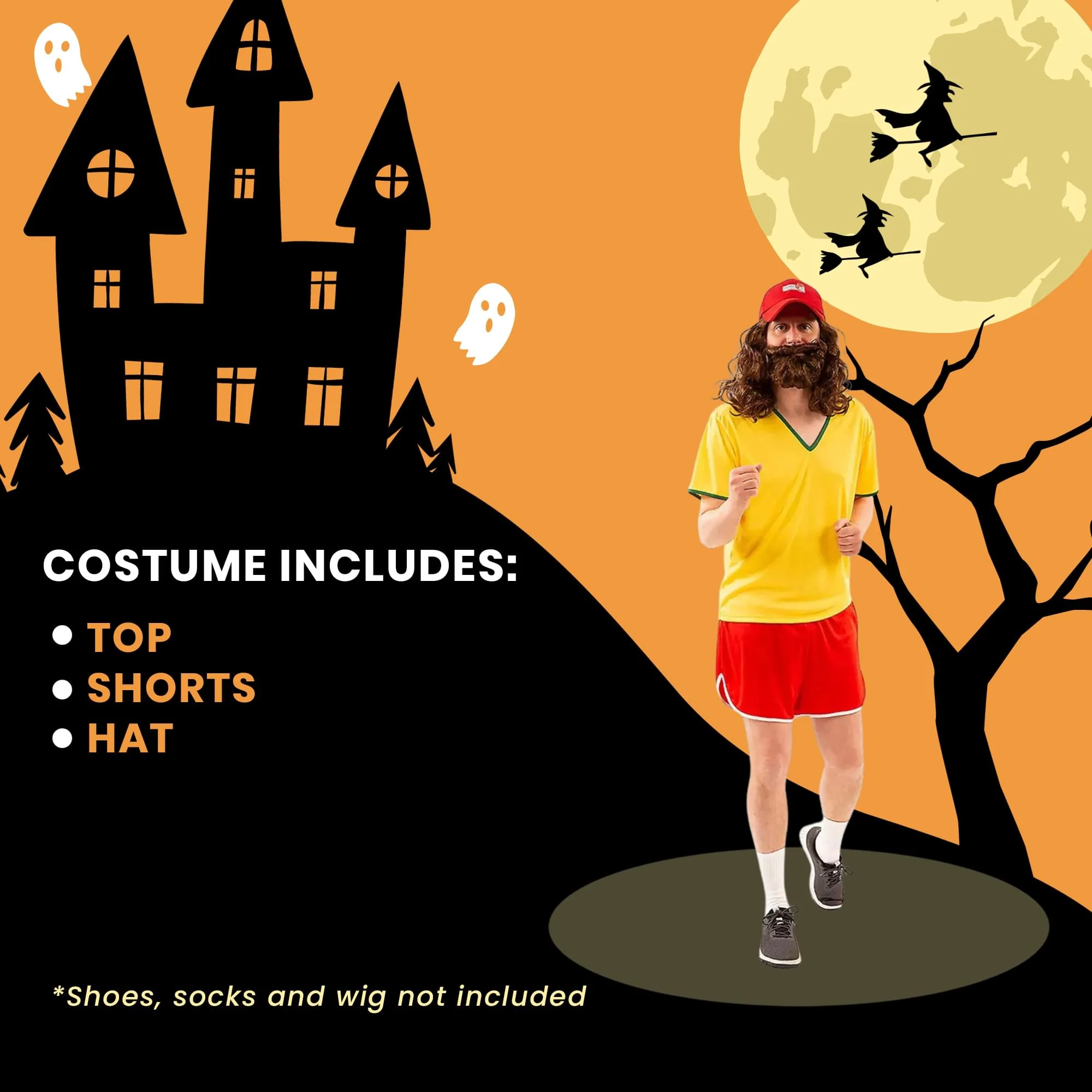 Running Man Costume Adult - Image 4