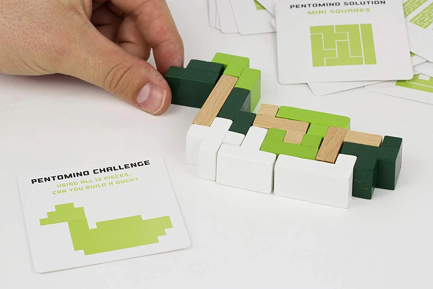 S.T.E.M. Educational Games | Mathematics Pentomino & Puzzle Cards - Image 3