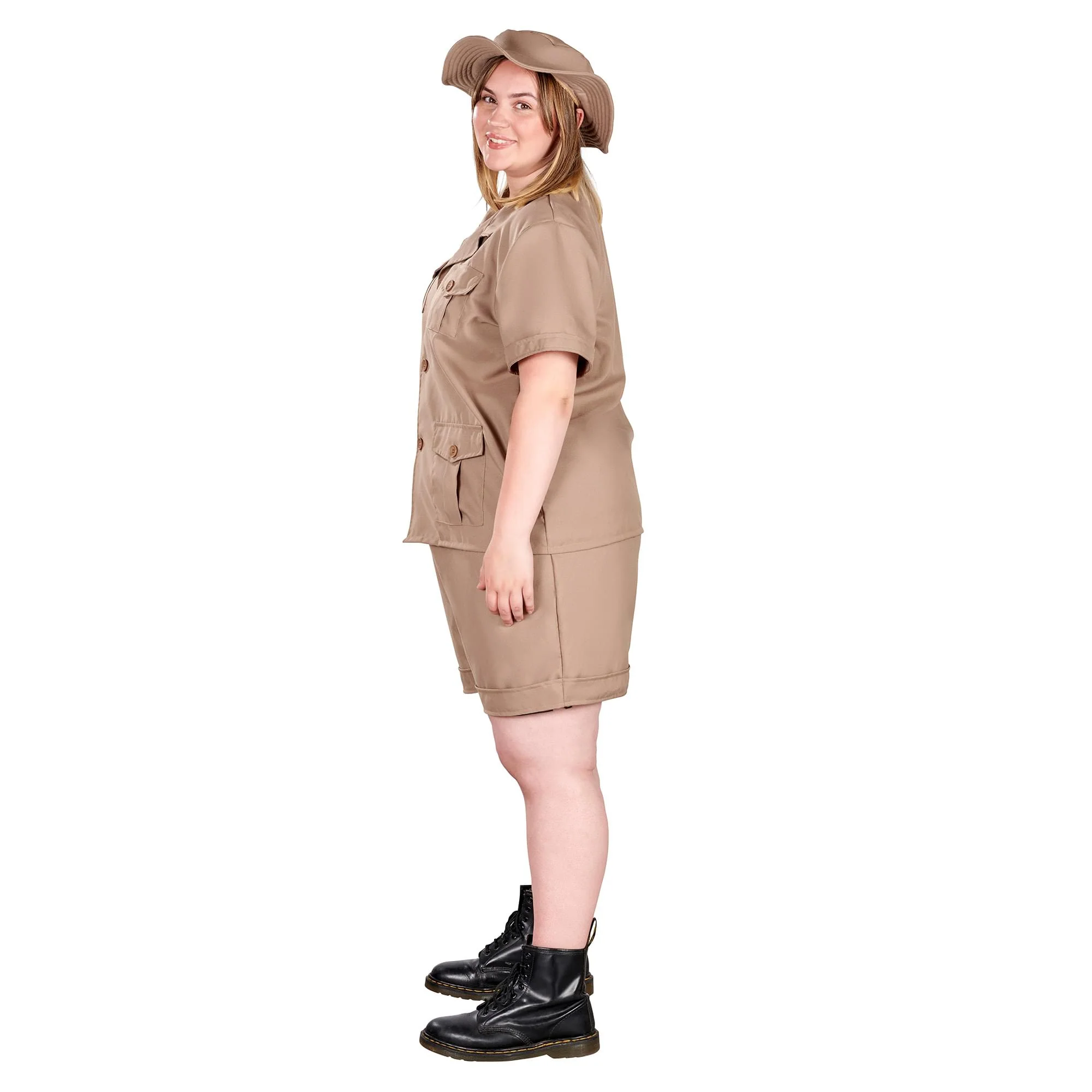 Safari Lady Women's Plus Size Costume - Image 8