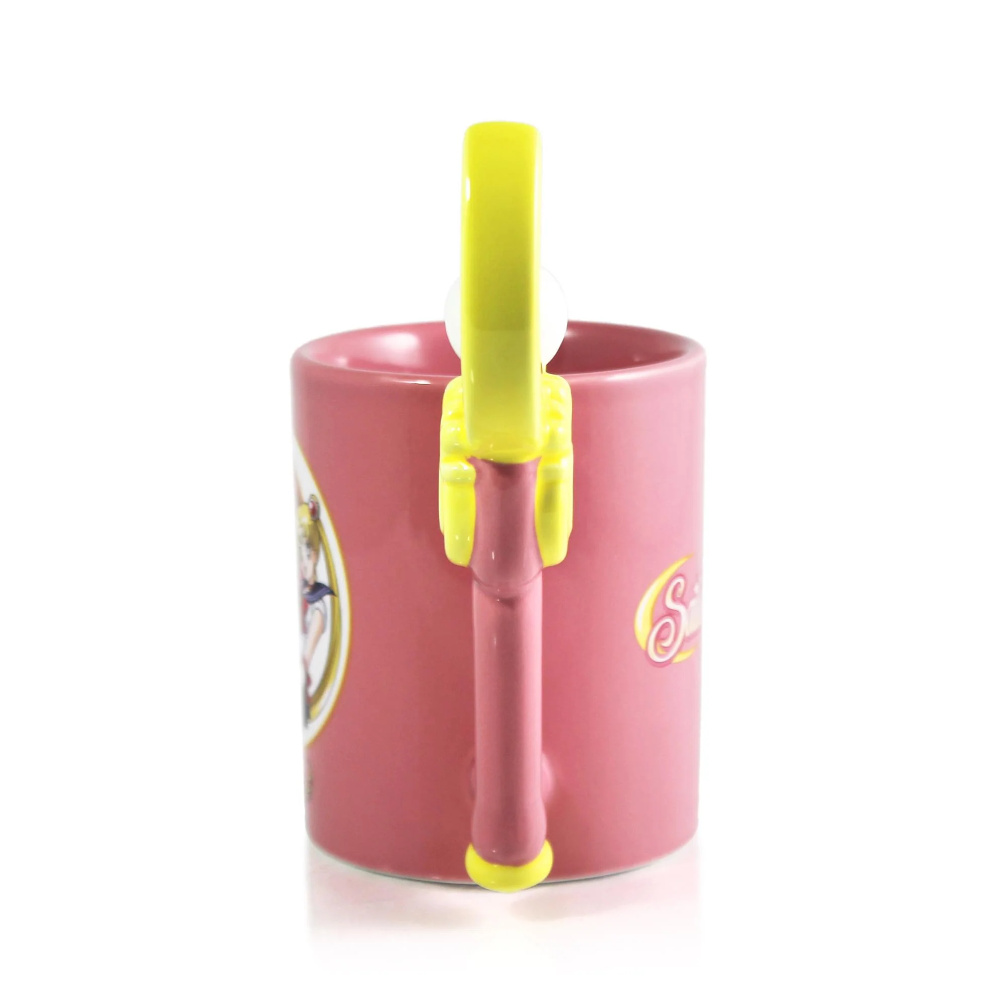 Sailor Moon 13 Ounce Sculpted Wand Handle Ceramic Mug - Image 3
