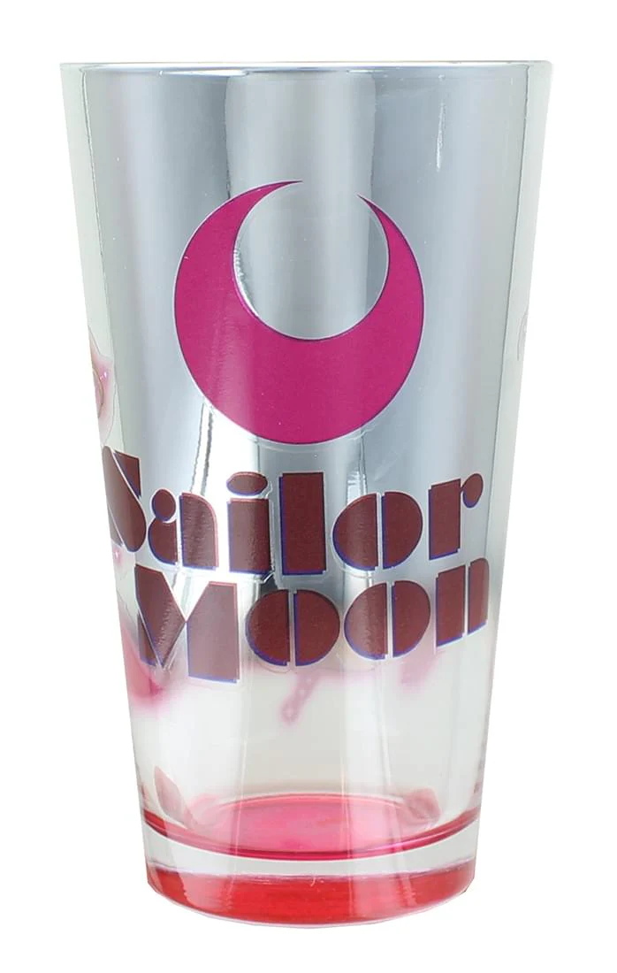 Sailor Moon 16oz Metallic Print Pint Glass - Image 2