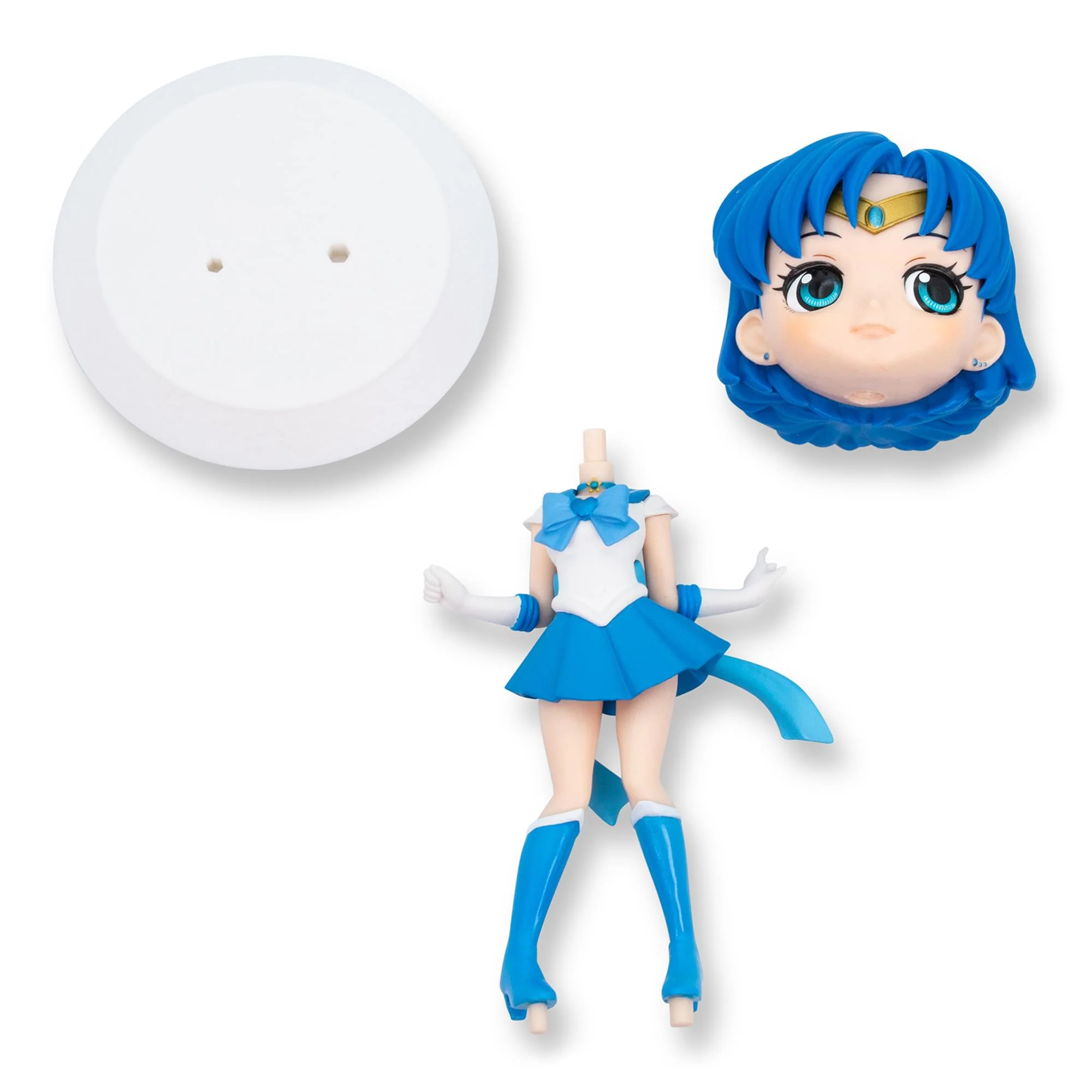 Sailor Moon Eternal Q Posket Action Figure | Super Sailor Mercury (Version A) - Image 3