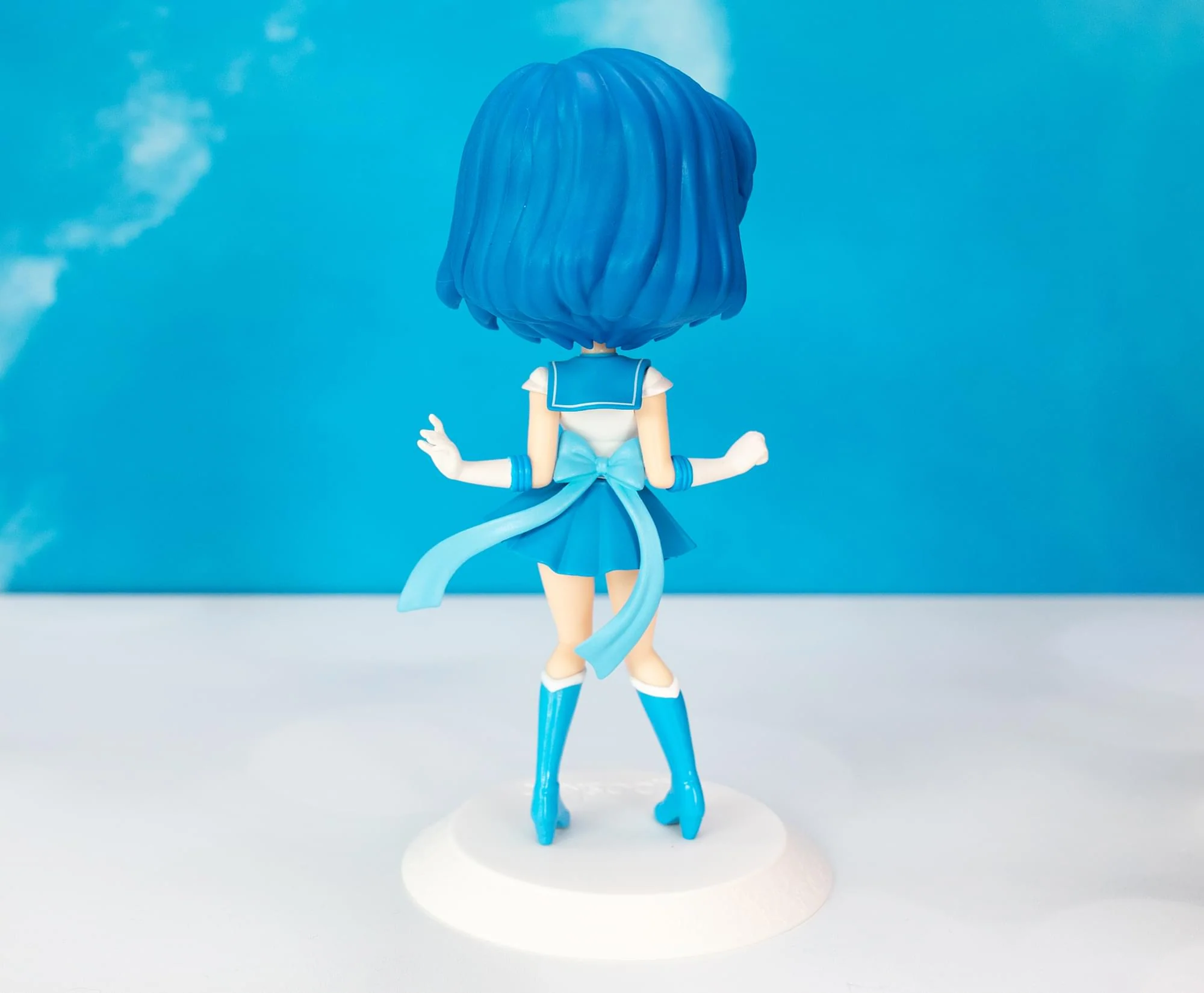 Sailor Moon Eternal Q Posket Action Figure | Super Sailor Mercury (Version A) - Image 6