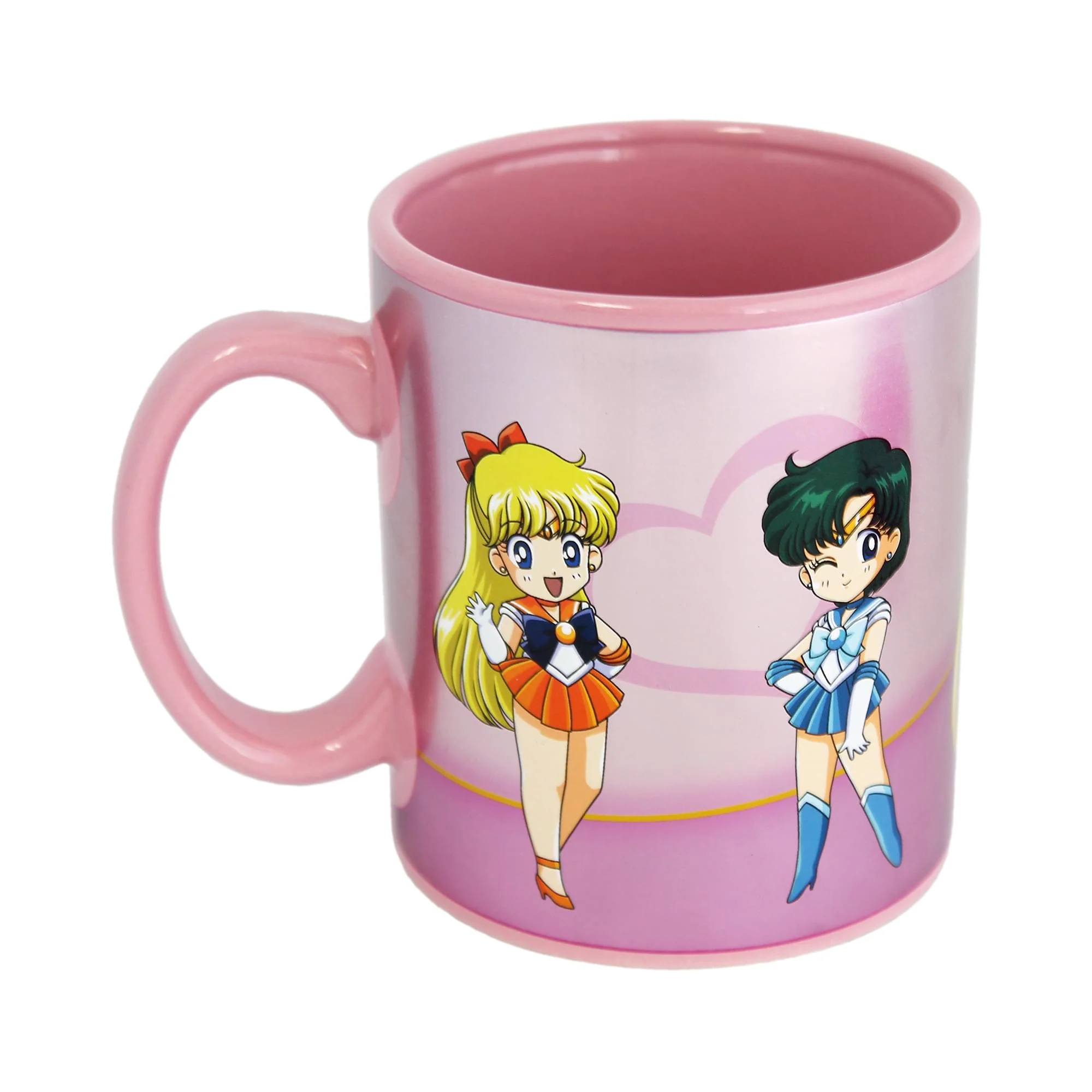 Sailor Moon Sailor Scouts 16 Ounce Ceramic Mug with Lid - Image 6