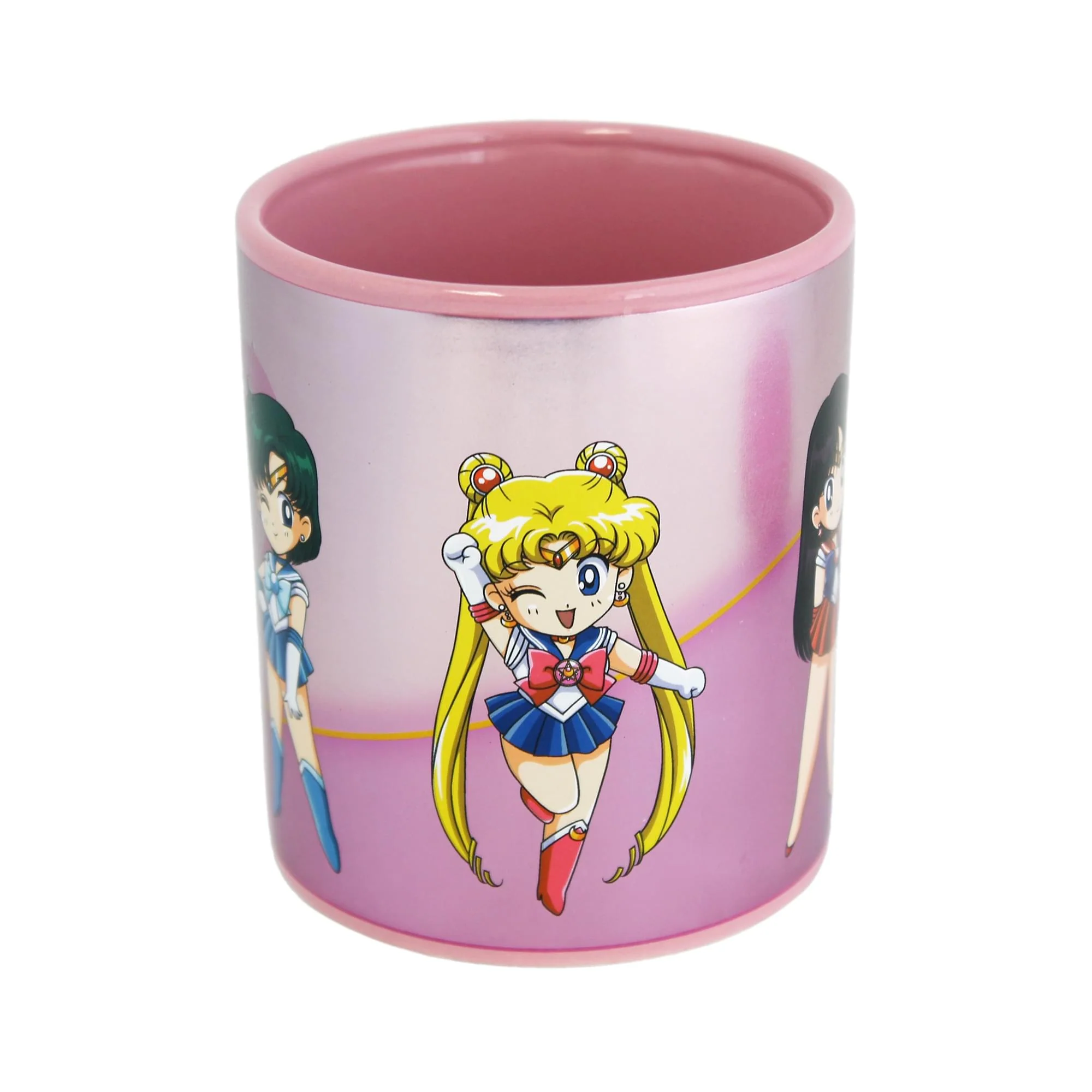Sailor Moon Sailor Scouts 16 Ounce Ceramic Mug with Lid - Image 7