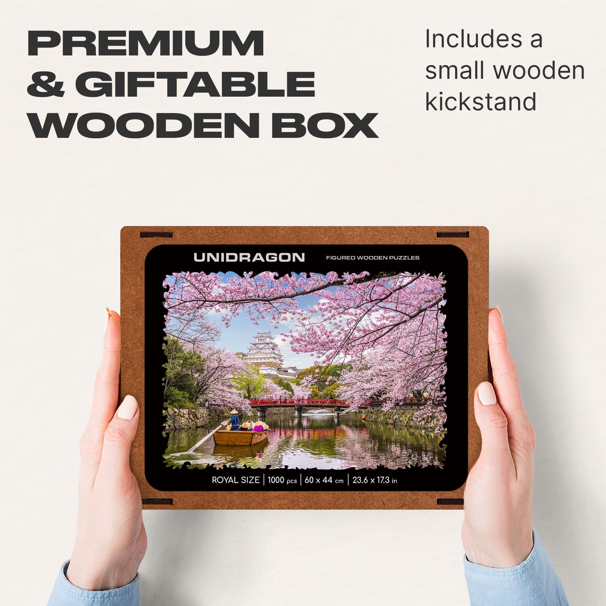 Sakura 125 Piece Wooden Jigsaw Puzzle - Image 5