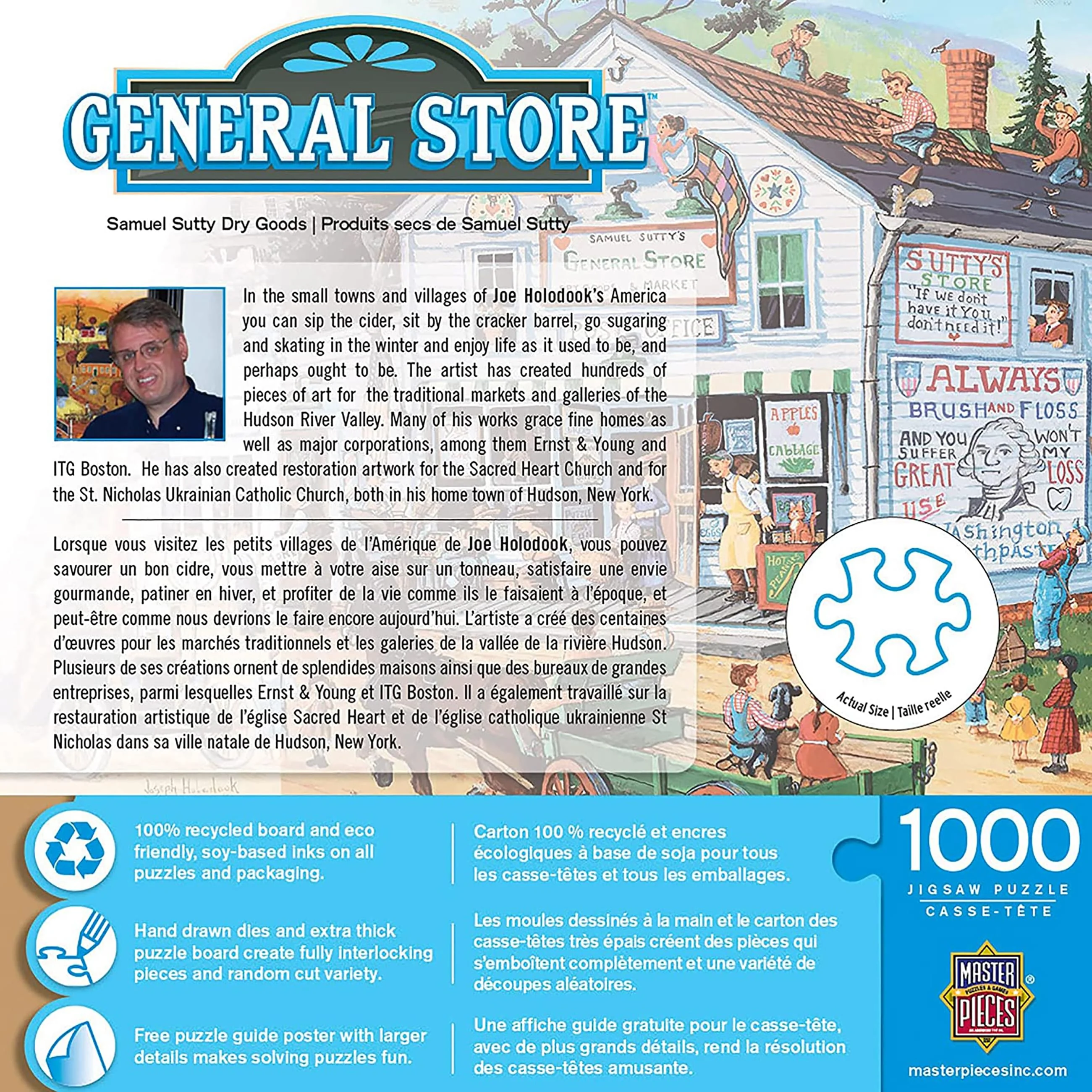 Samuel Sutty Dry Goods 1000 Piece Jigsaw Puzzle - Image 3