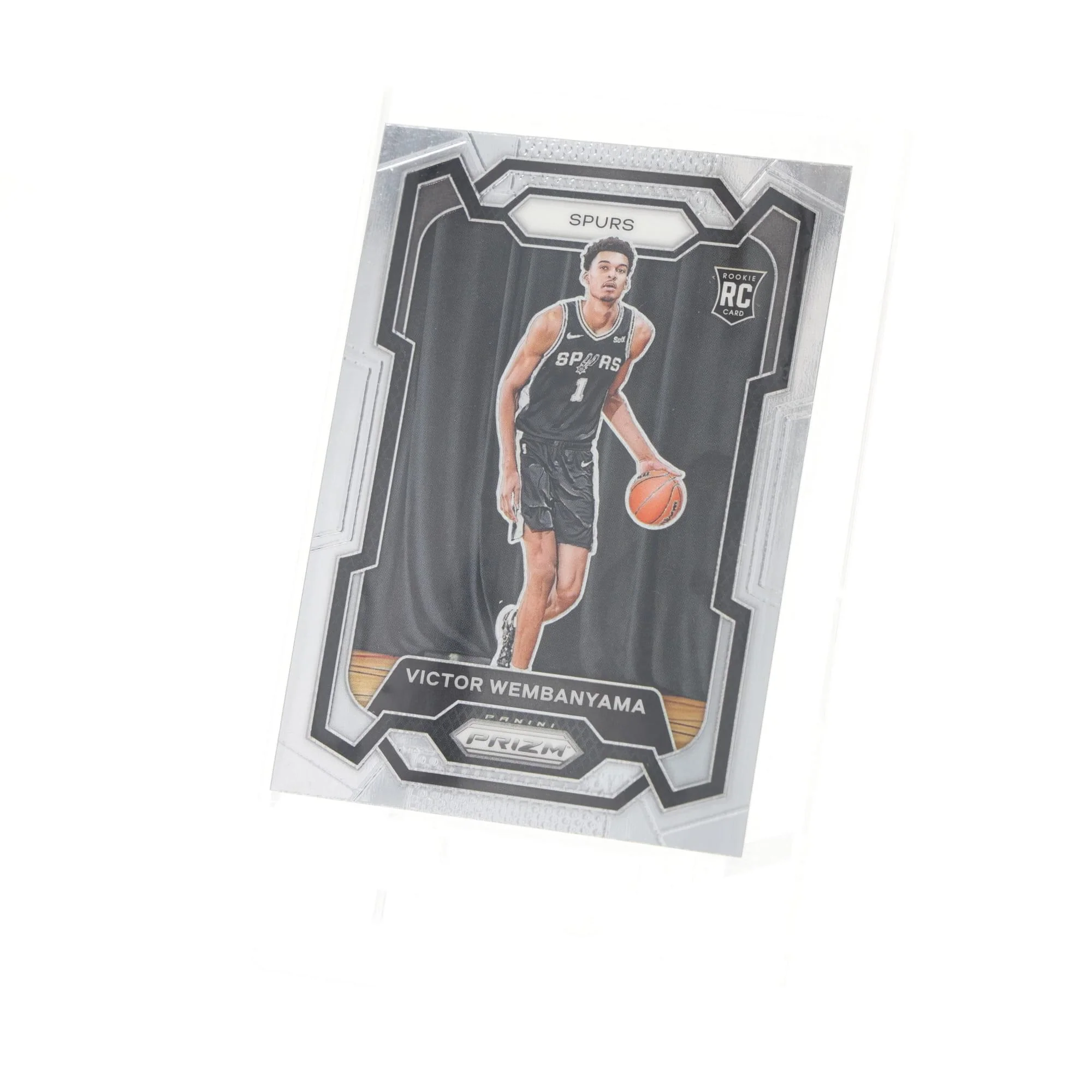 San Antonio Spurs NBA 2023-24 Panini Prizm #136 Victor Wembanyama Rookie Card - Image 4