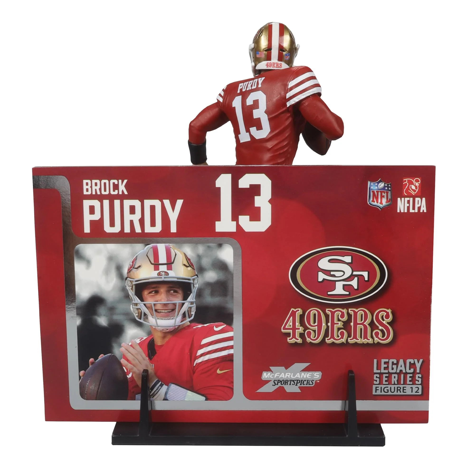 San Francisco 49ers NFL Brock Purdy McFarlane Action Figure - Image 4