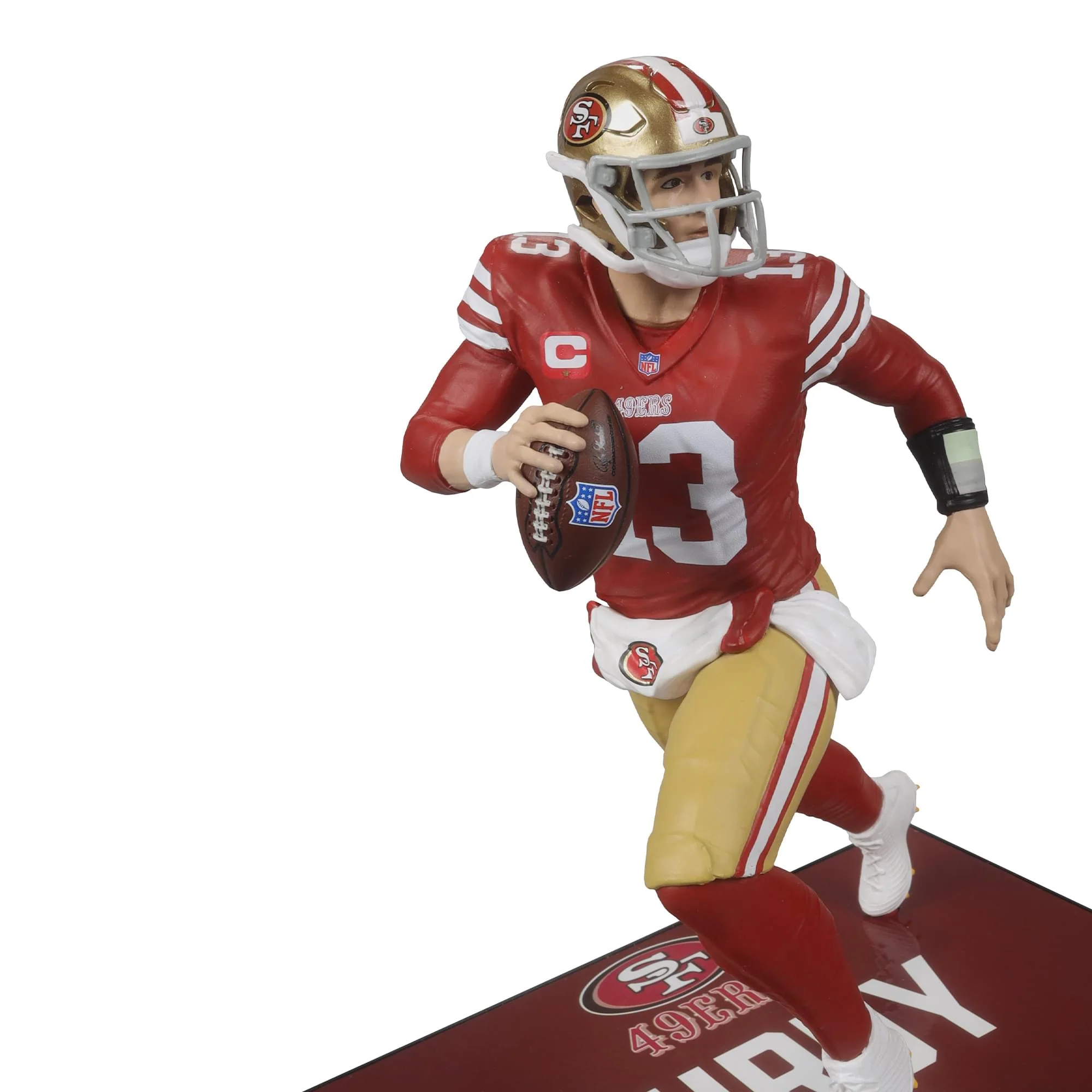 San Francisco 49ers NFL Brock Purdy McFarlane Action Figure - Image 7