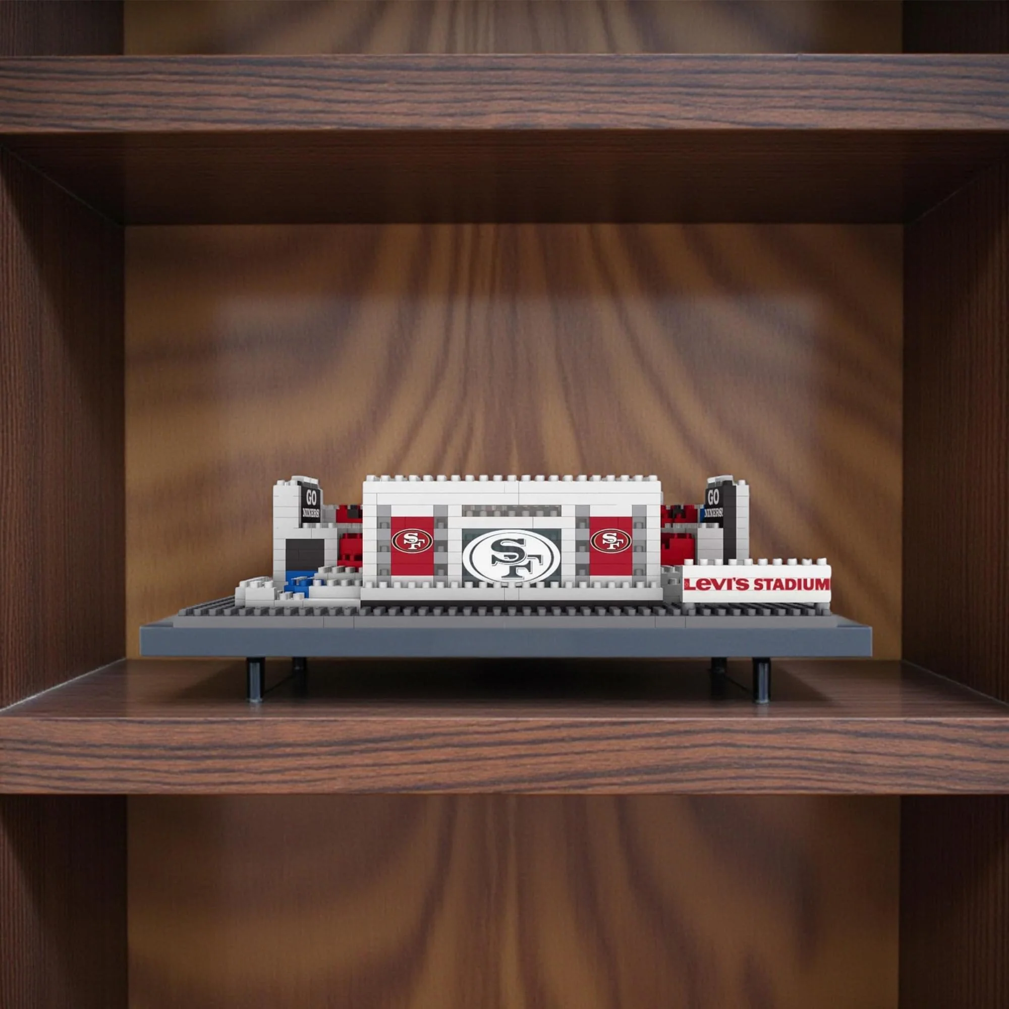 San Francisco 49ers NFL BRXLZ Mini Stadium 964-Piece Building Block Set - Image 6