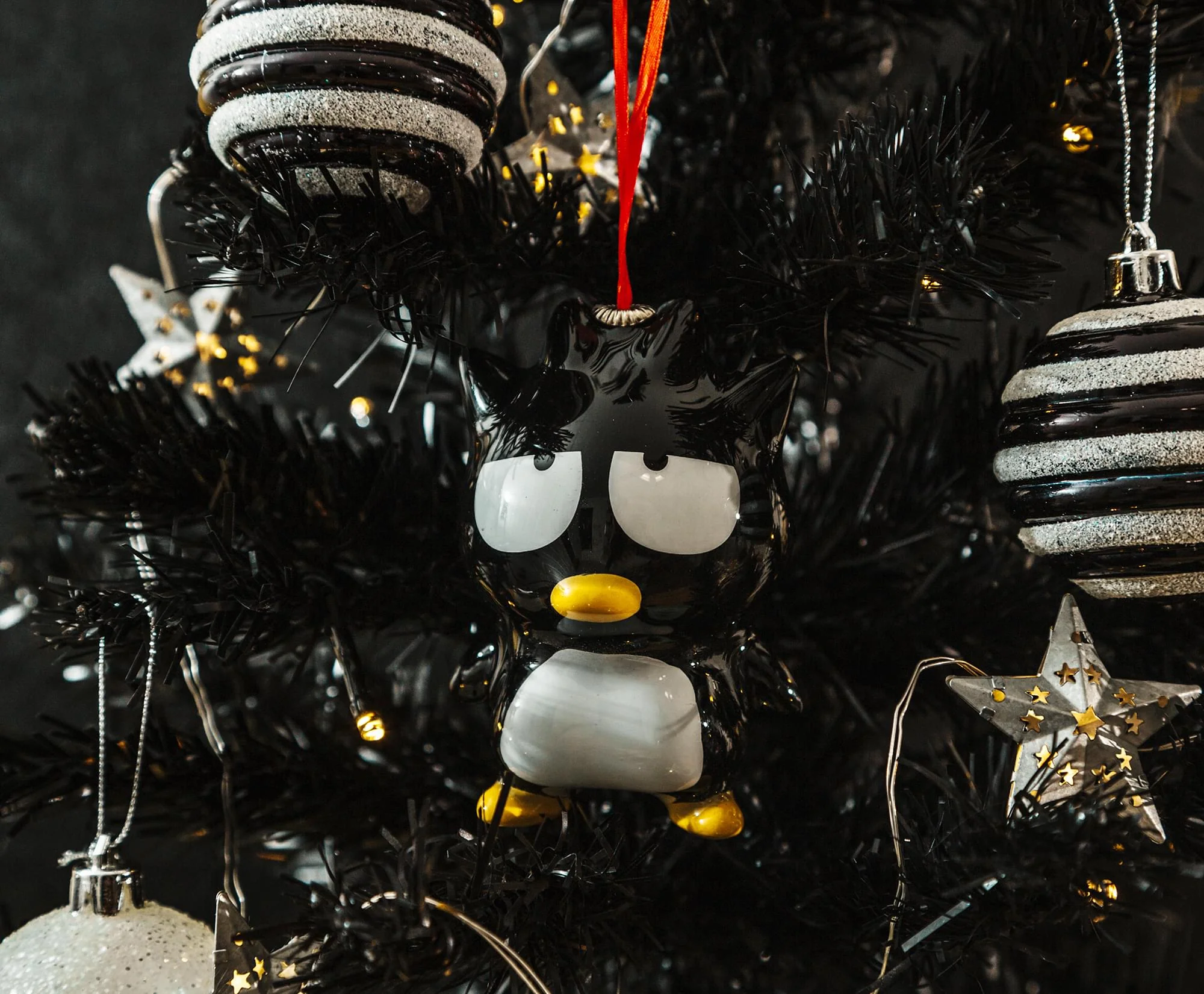 Sanrio Badtz-Maru 4-Inch Shatterproof Decoupage Ornament - Image 8