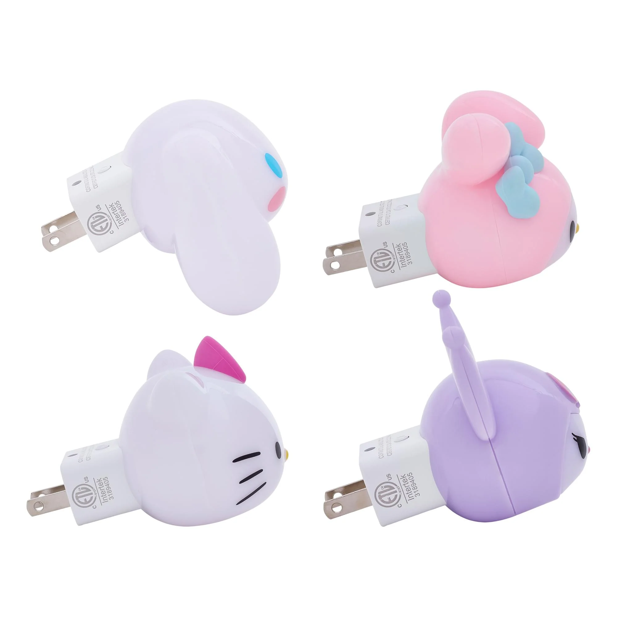 Sanrio Characters Plug-In Night Light Set Of 4 - Image 3
