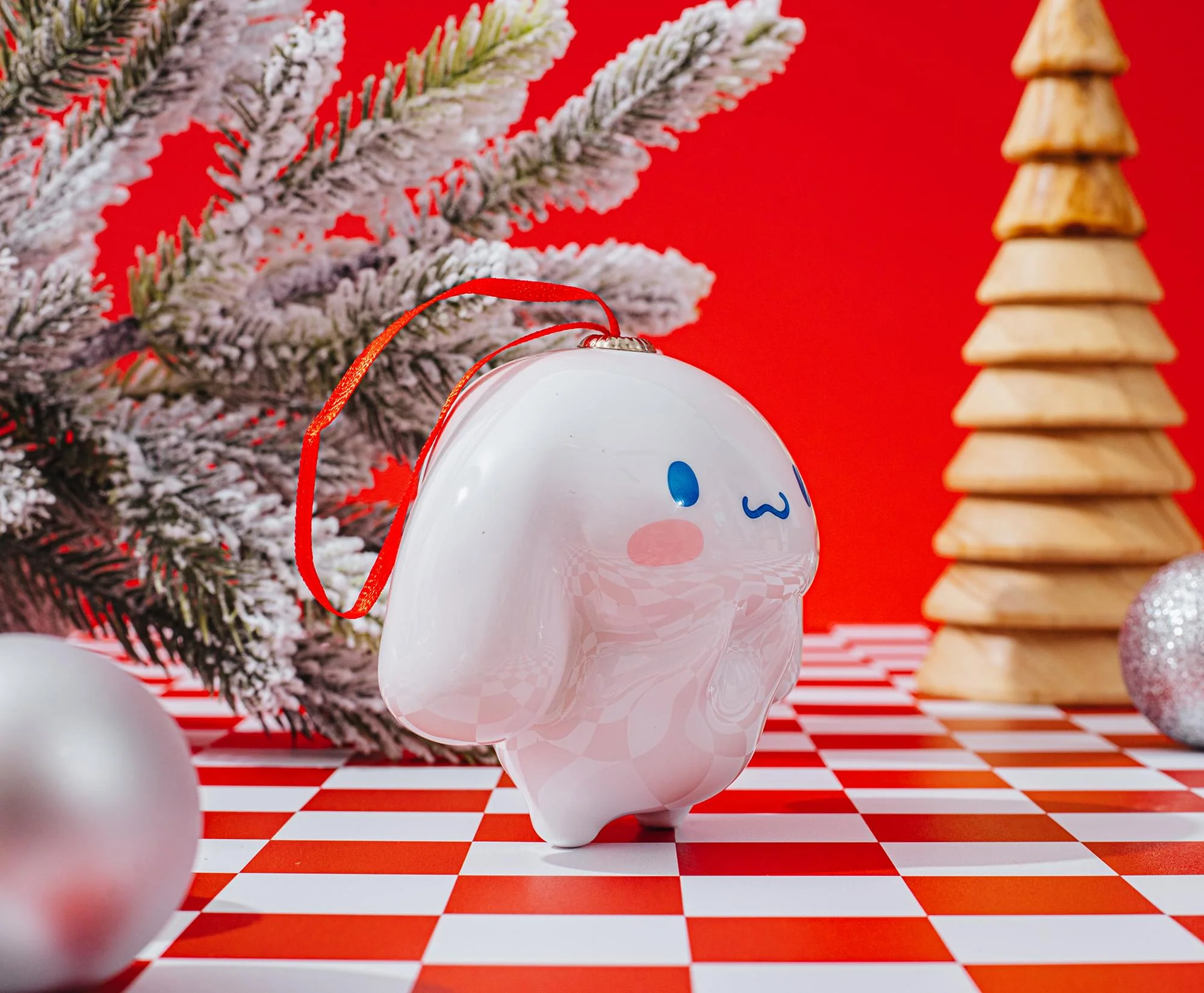 Sanrio Cinnamoroll 4-Inch Shatterproof Decoupage Ornament - Image 7