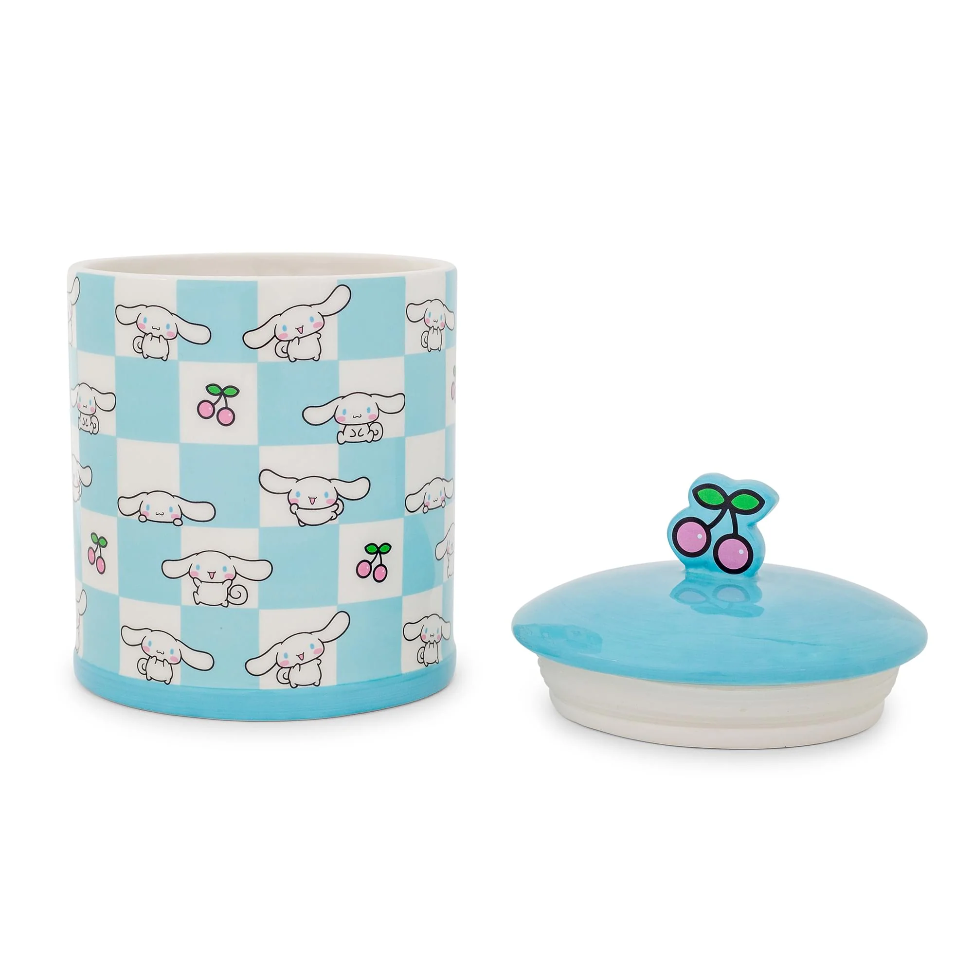 Sanrio Cinnamoroll Cherry Ceramic Snack Jar | Holds 64 Ounces - Image 2