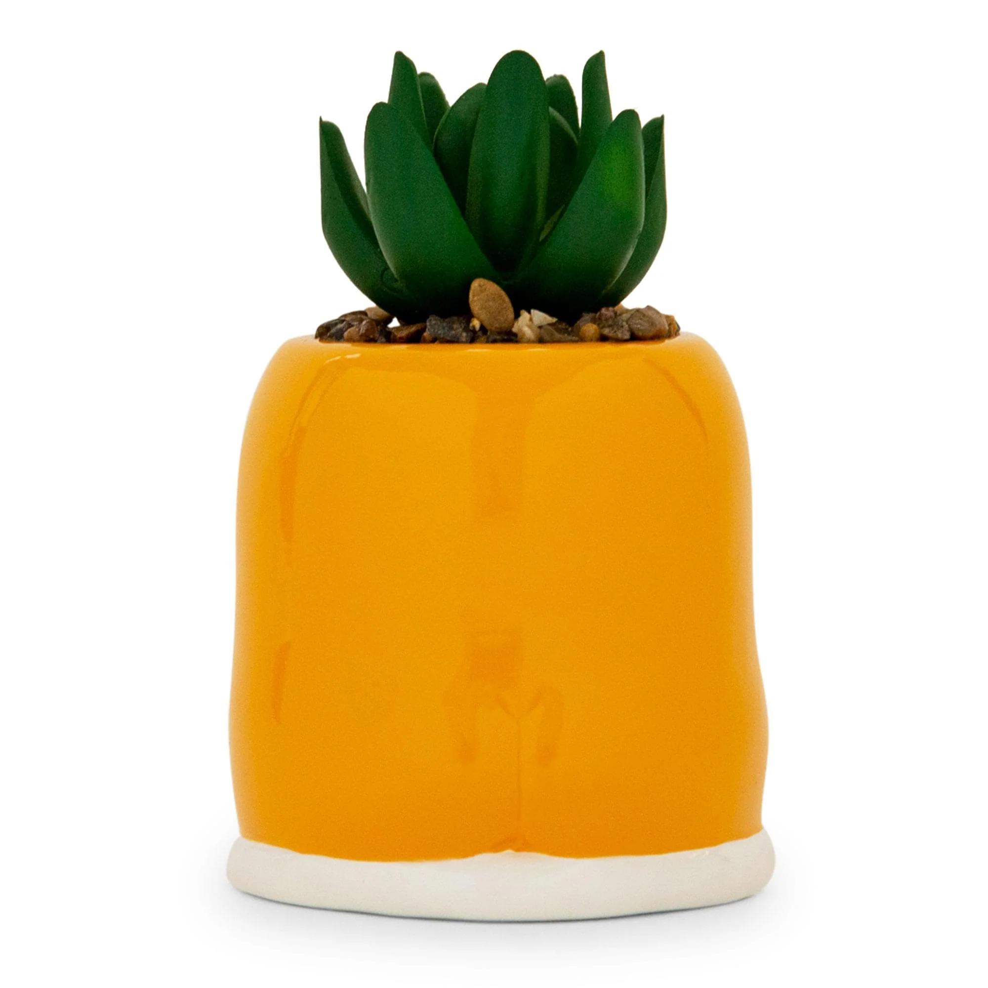 Sanrio Gudetama Meditation 3-Inch Mini Planter With Artificial Succulent - Image 3