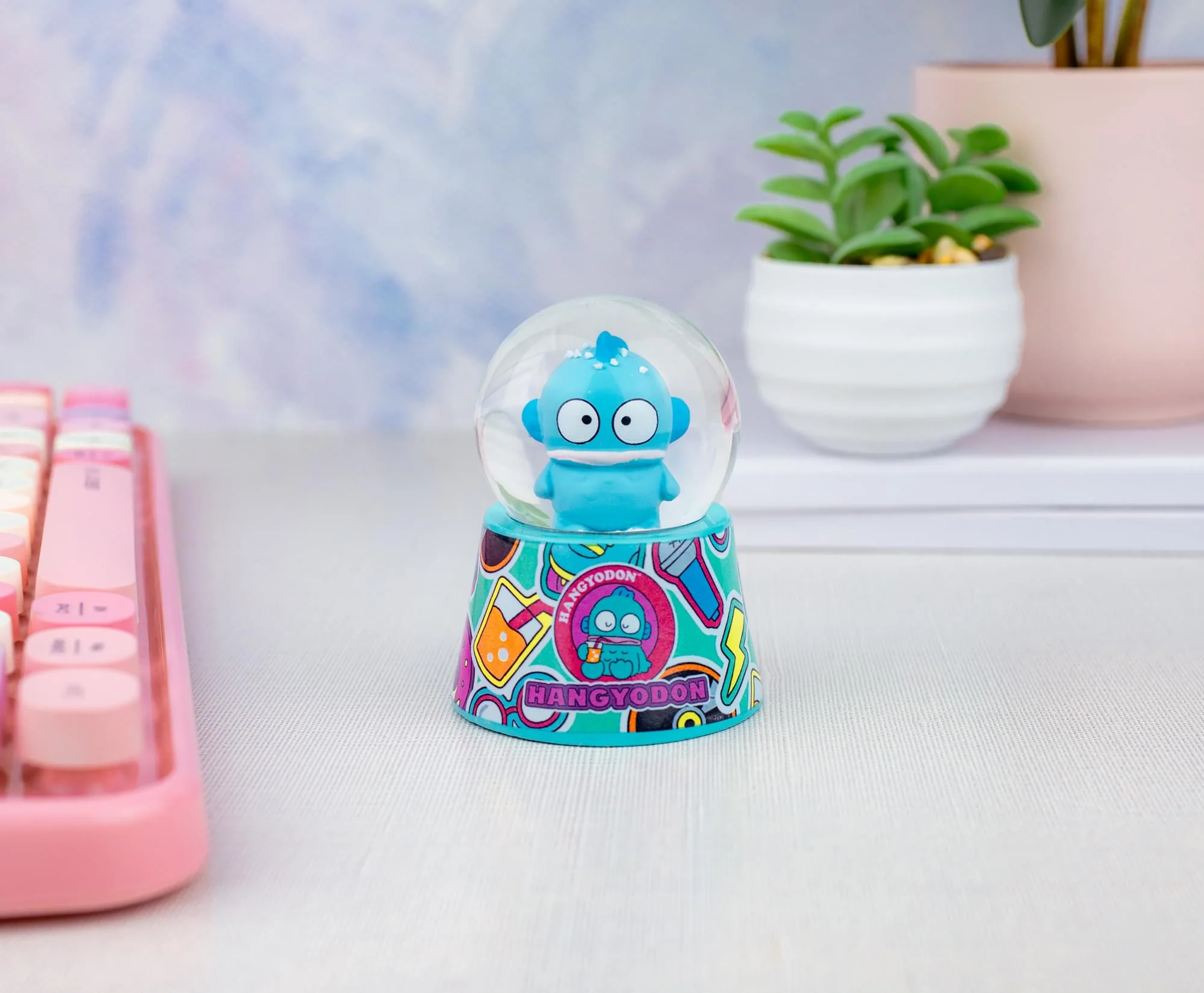 Sanrio Hangyodon 2.5-Inch Mini Snow Globe - Image 5