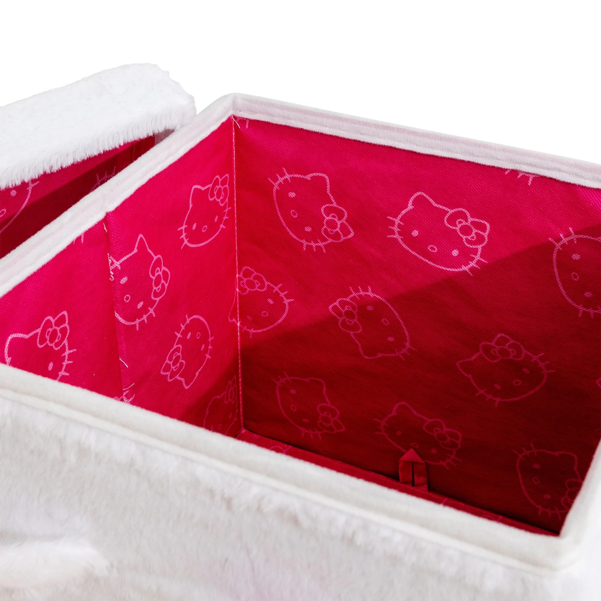 Sanrio Hello Kitty 13 x 13 Inch Plush Storage Cube - Image 4
