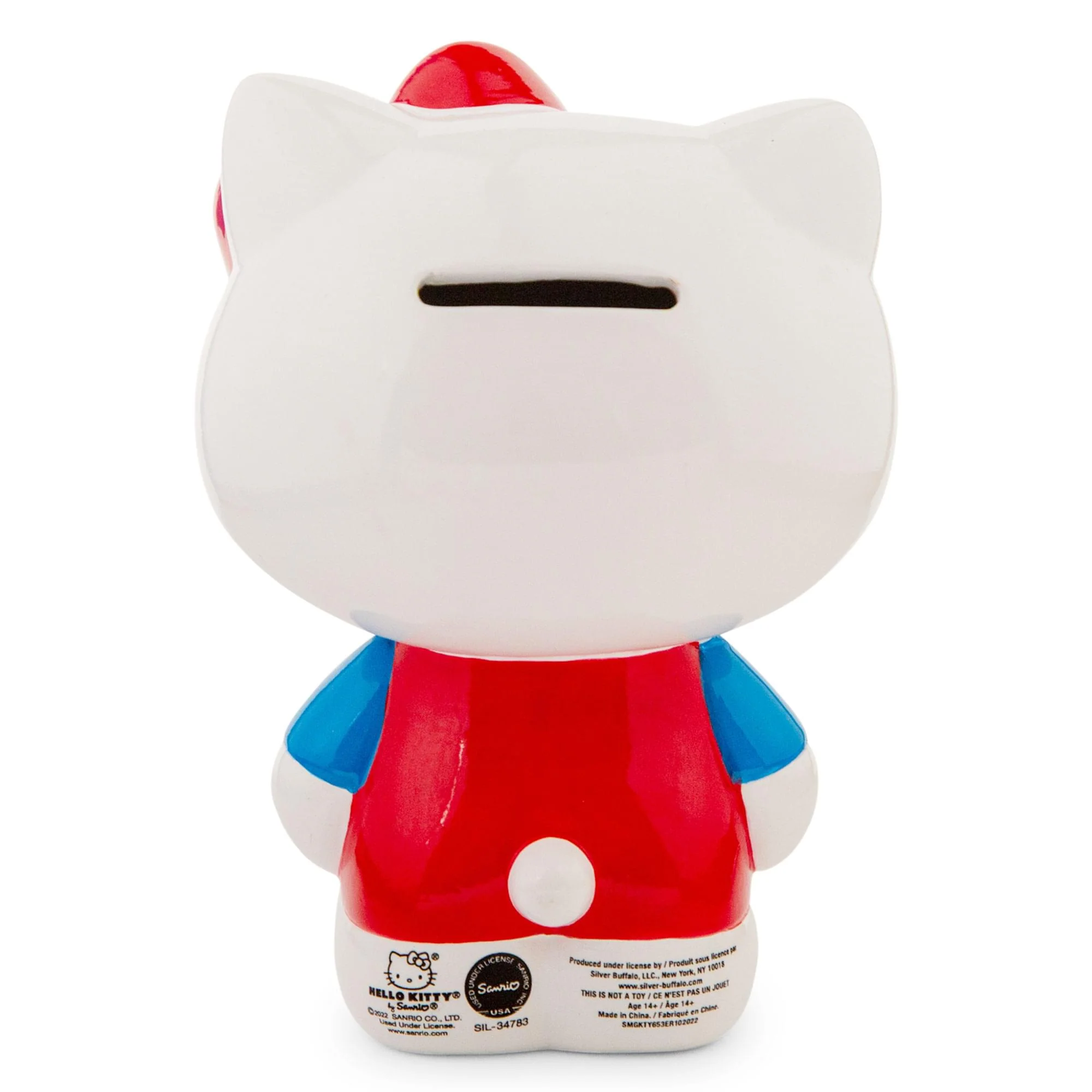 Sanrio Hello Kitty 6-Inch Ceramic Figural Coin Bank Storage - Image 3